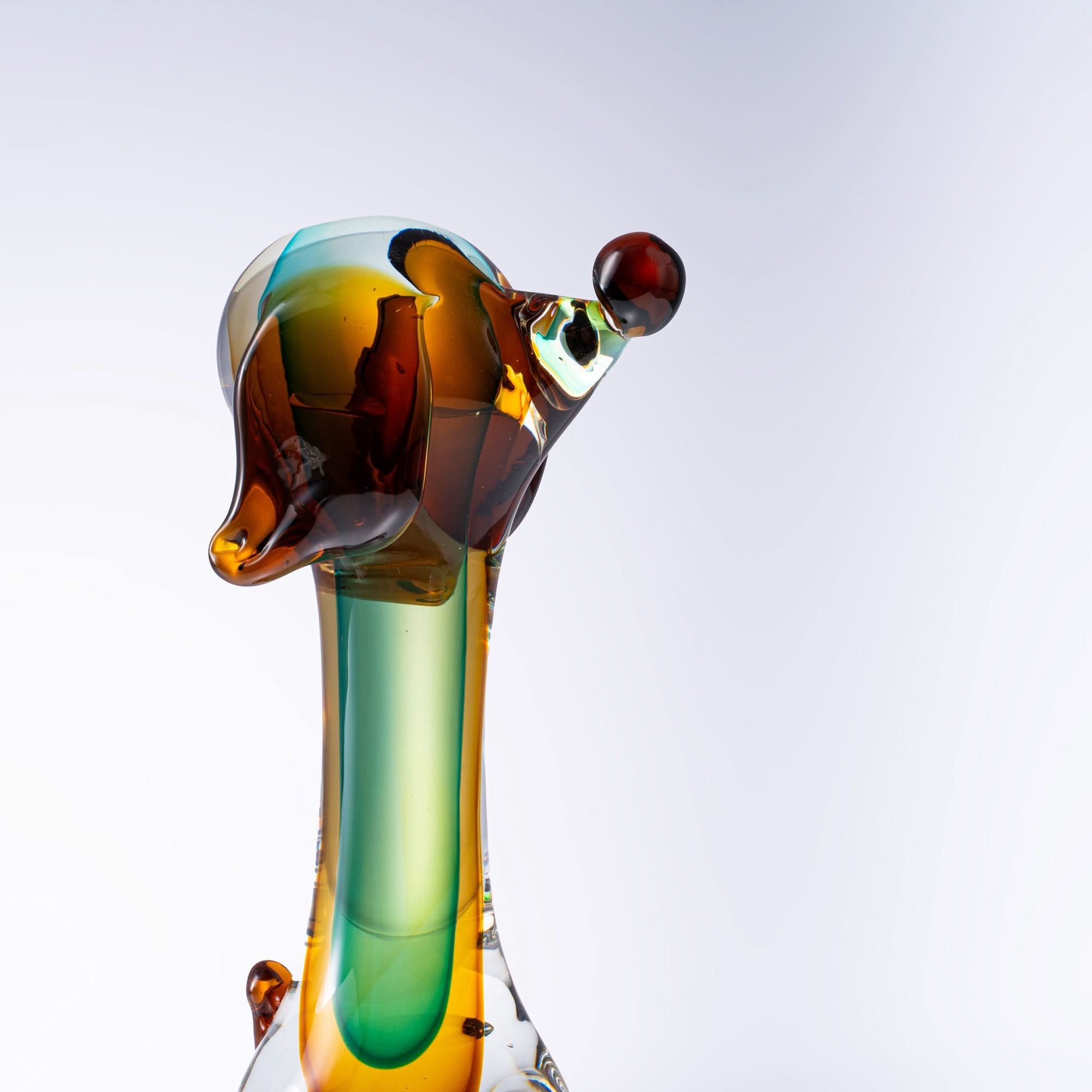 Whimsical Companions Glass Art Piece
