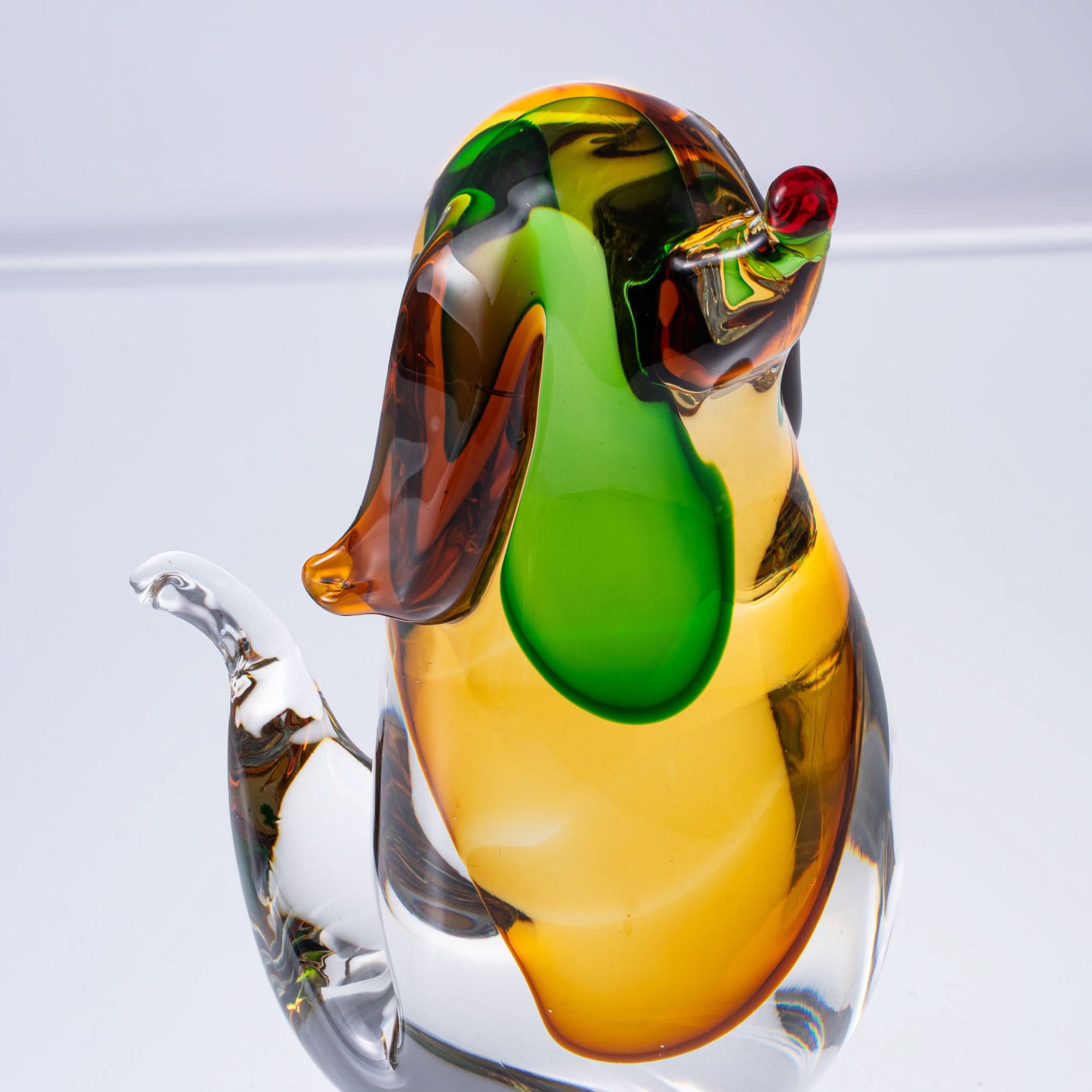 Whimsical Companions Glass Art Piece