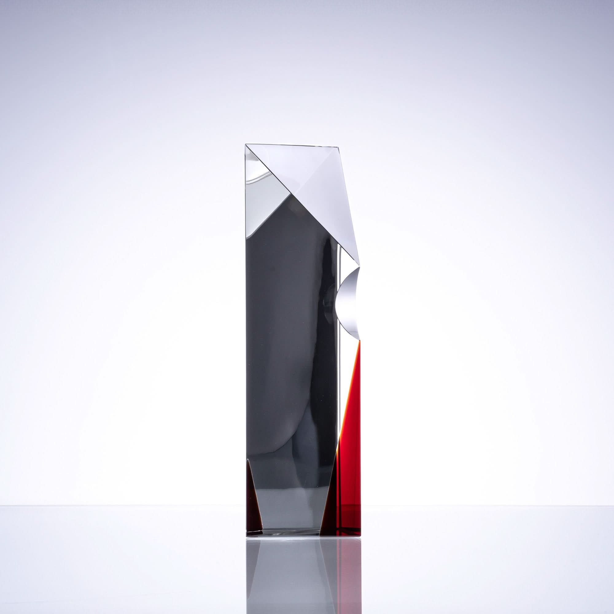 Point of Convergence Glass Art Piece