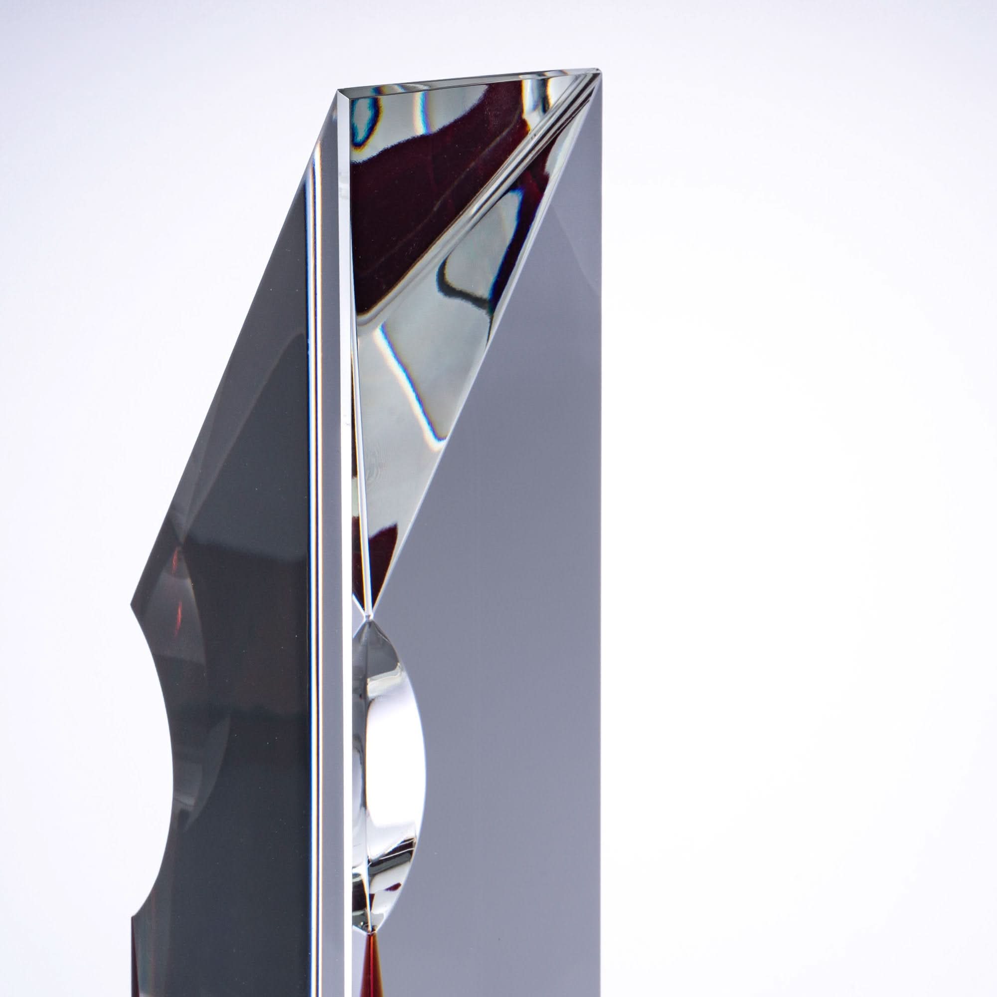 Point of Convergence Glass Art Piece