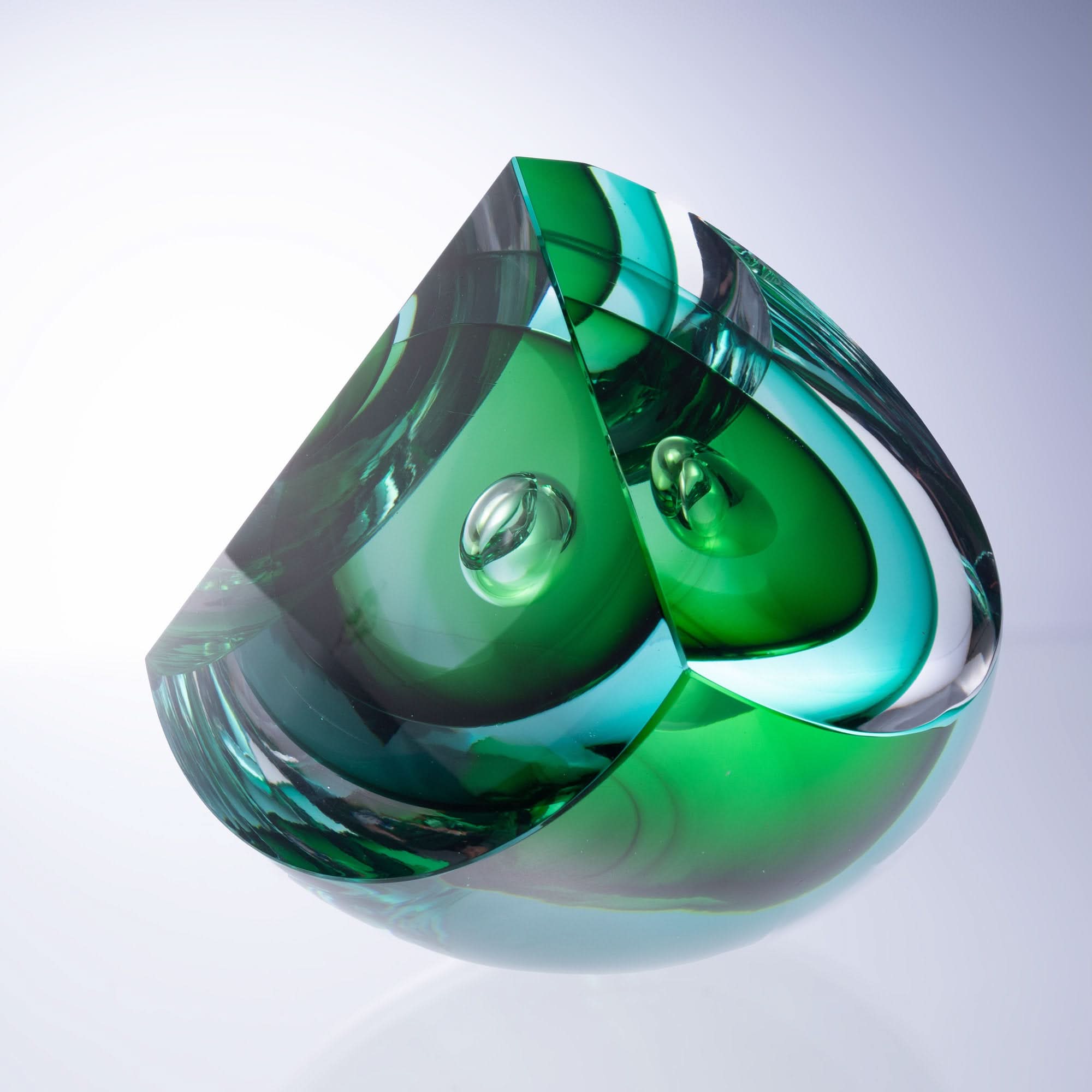 Harmonic Fusion Glass Art Piece