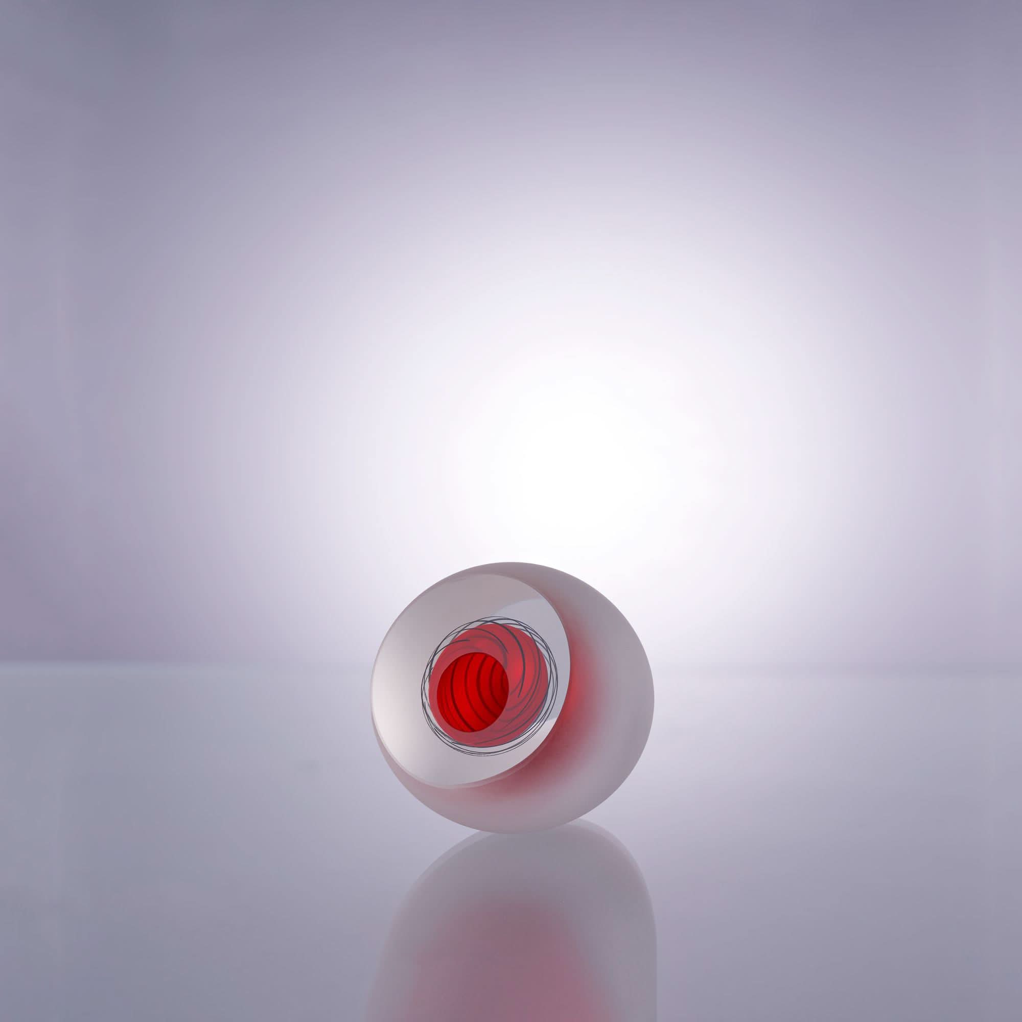 Sunset Glass Sculpture