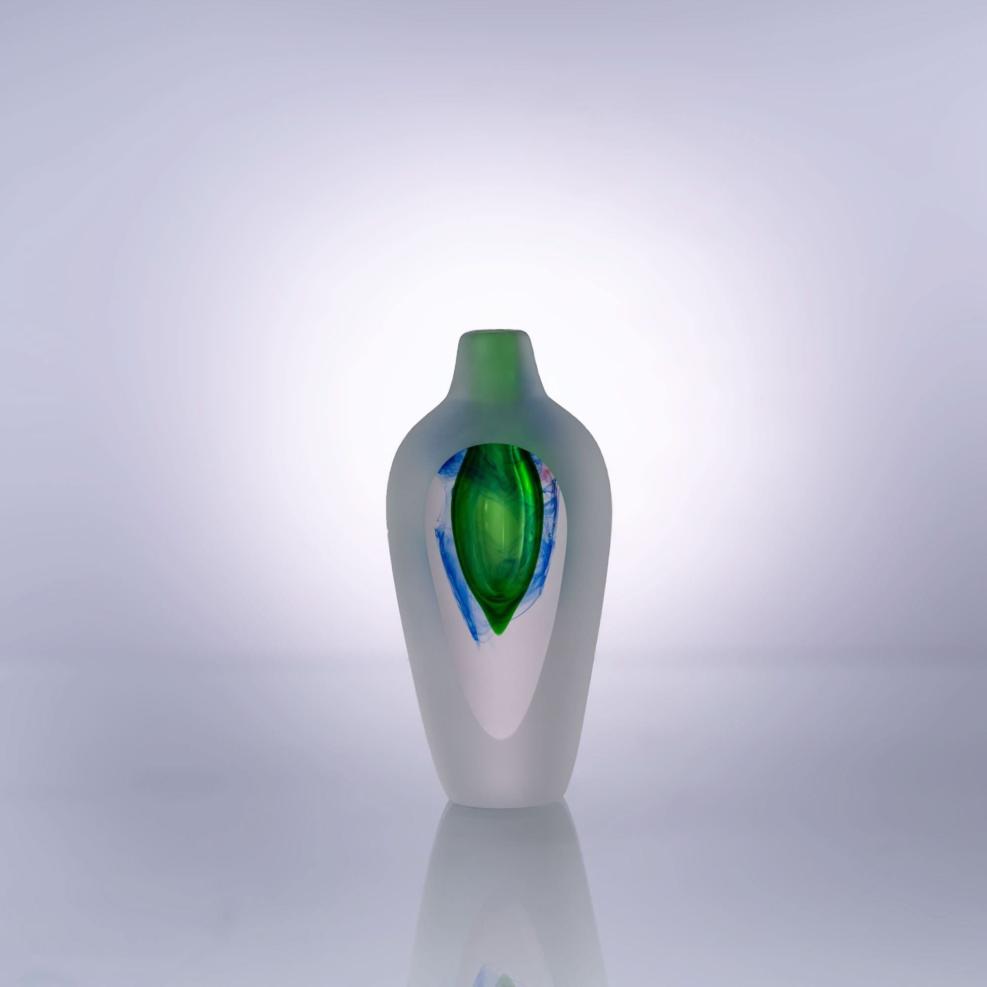 Spring's Embrace Glass Sculpture