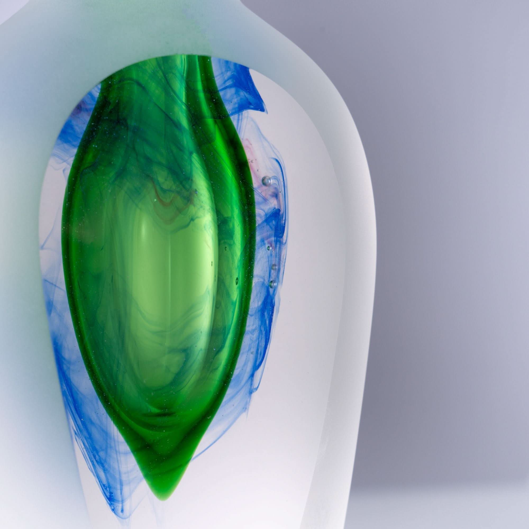 Spring's Embrace Glass Sculpture