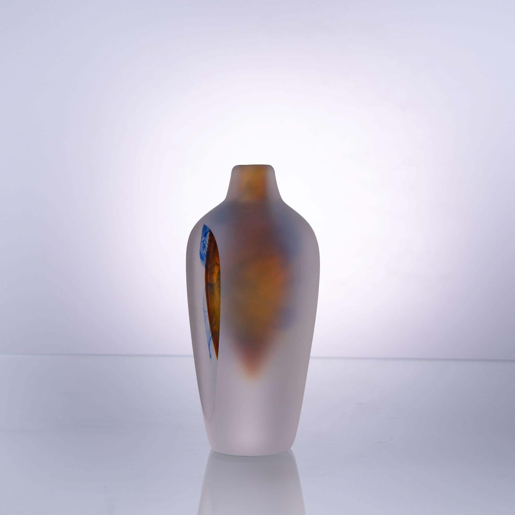 Celestial Radiance Glass Sculpture