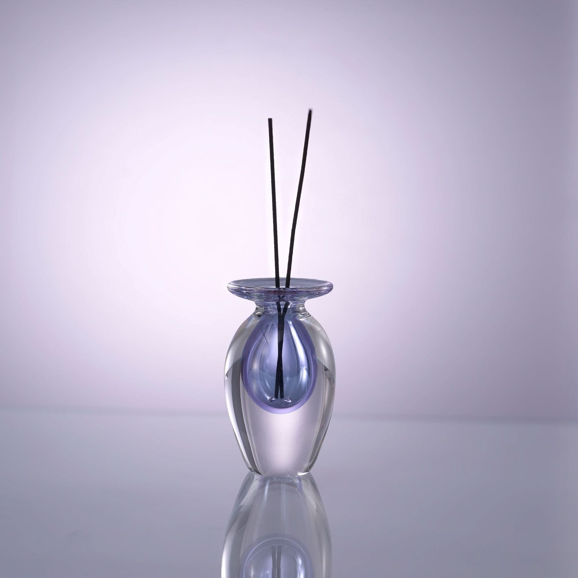 Lilac Reverie Glass Sculpture