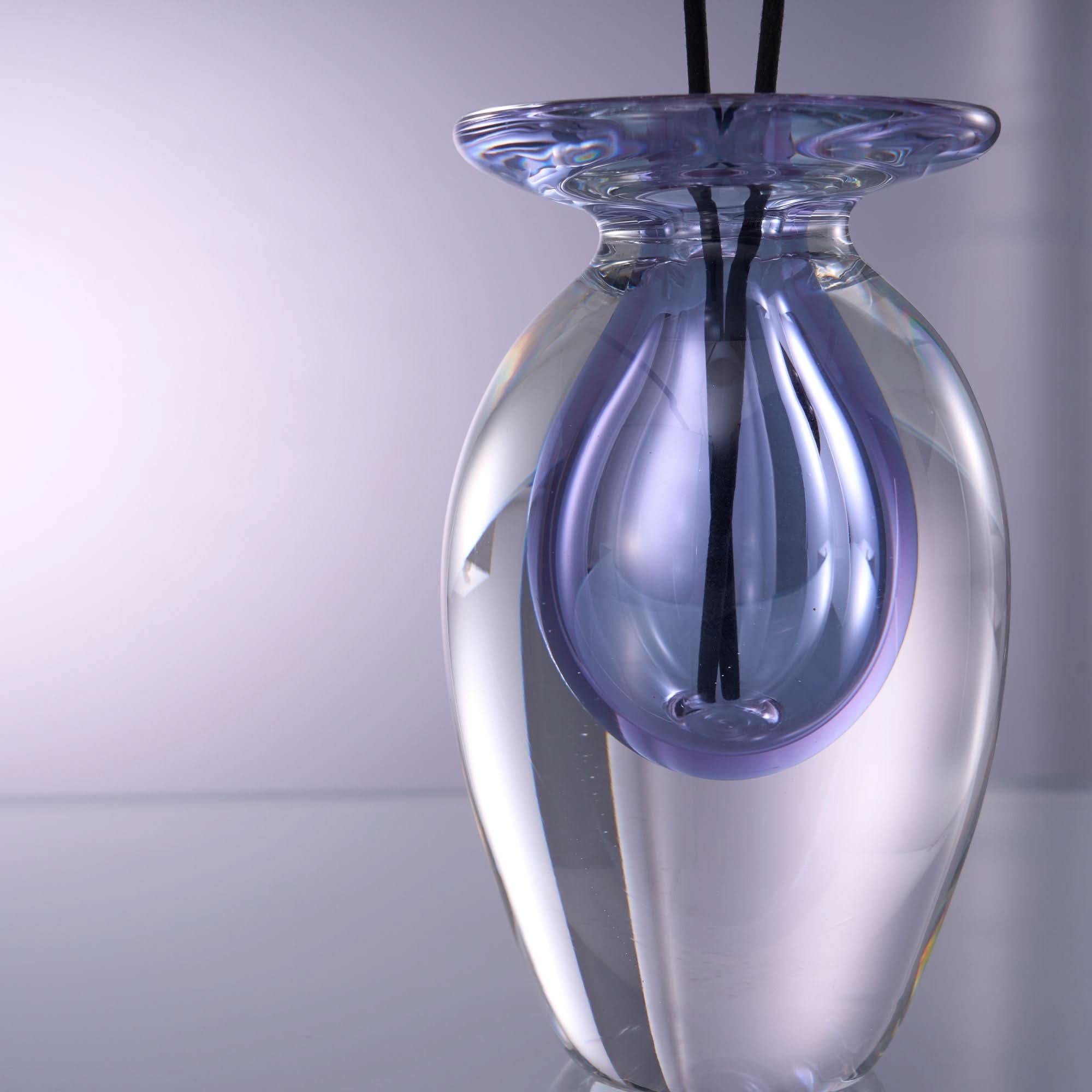 Lilac Reverie Glass Sculpture