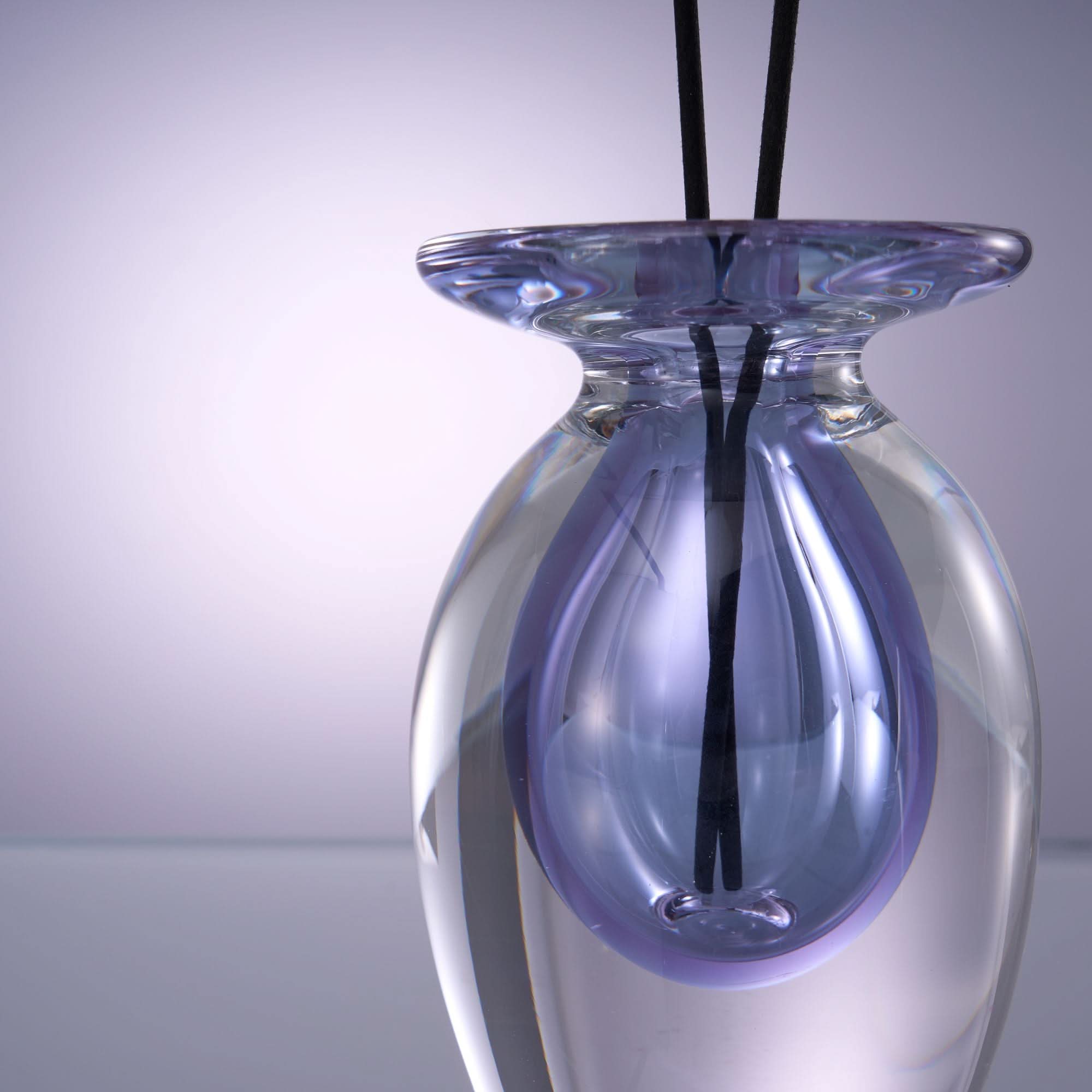 Lilac Reverie Glass Sculpture
