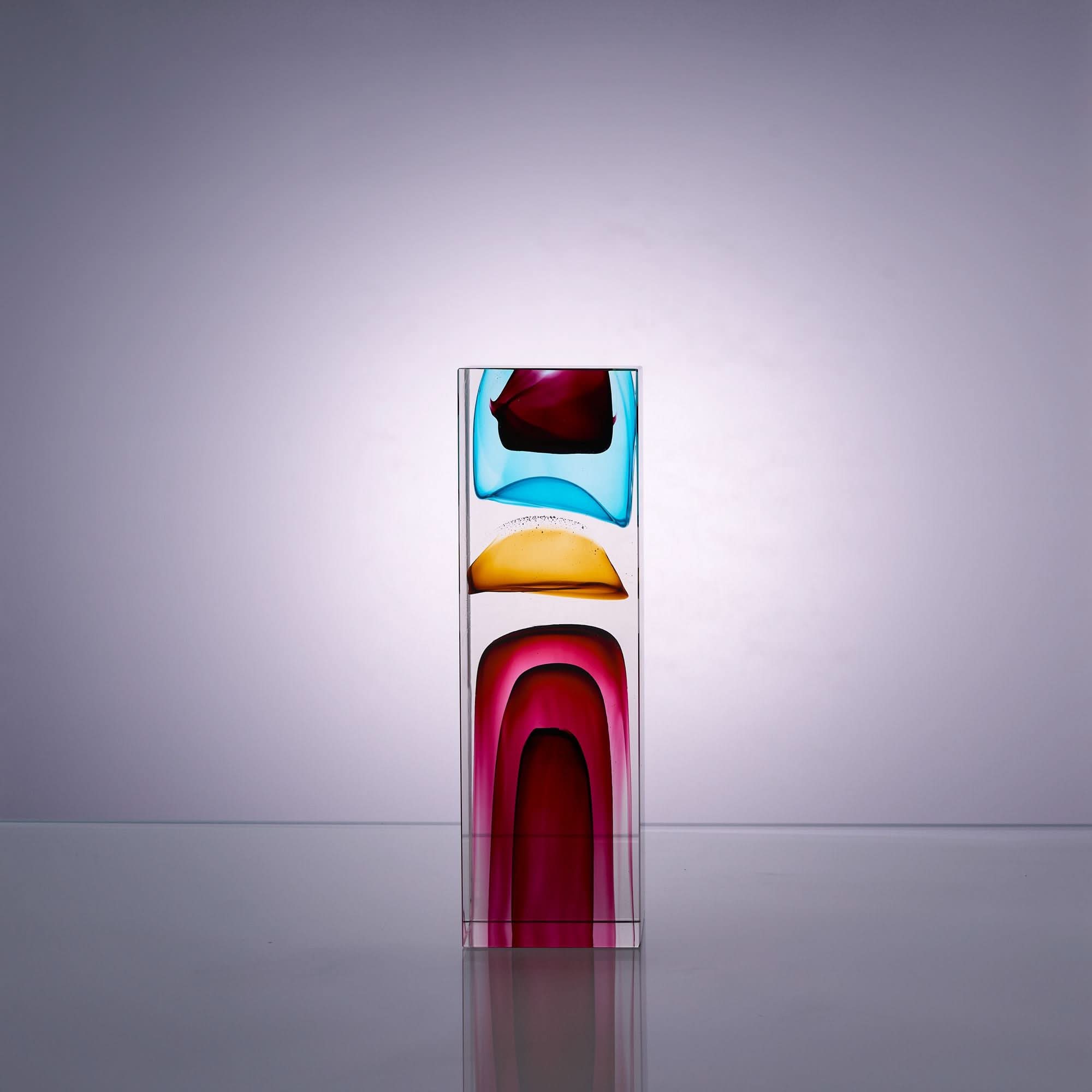 Kaleidoscope--I Glass Sculpture