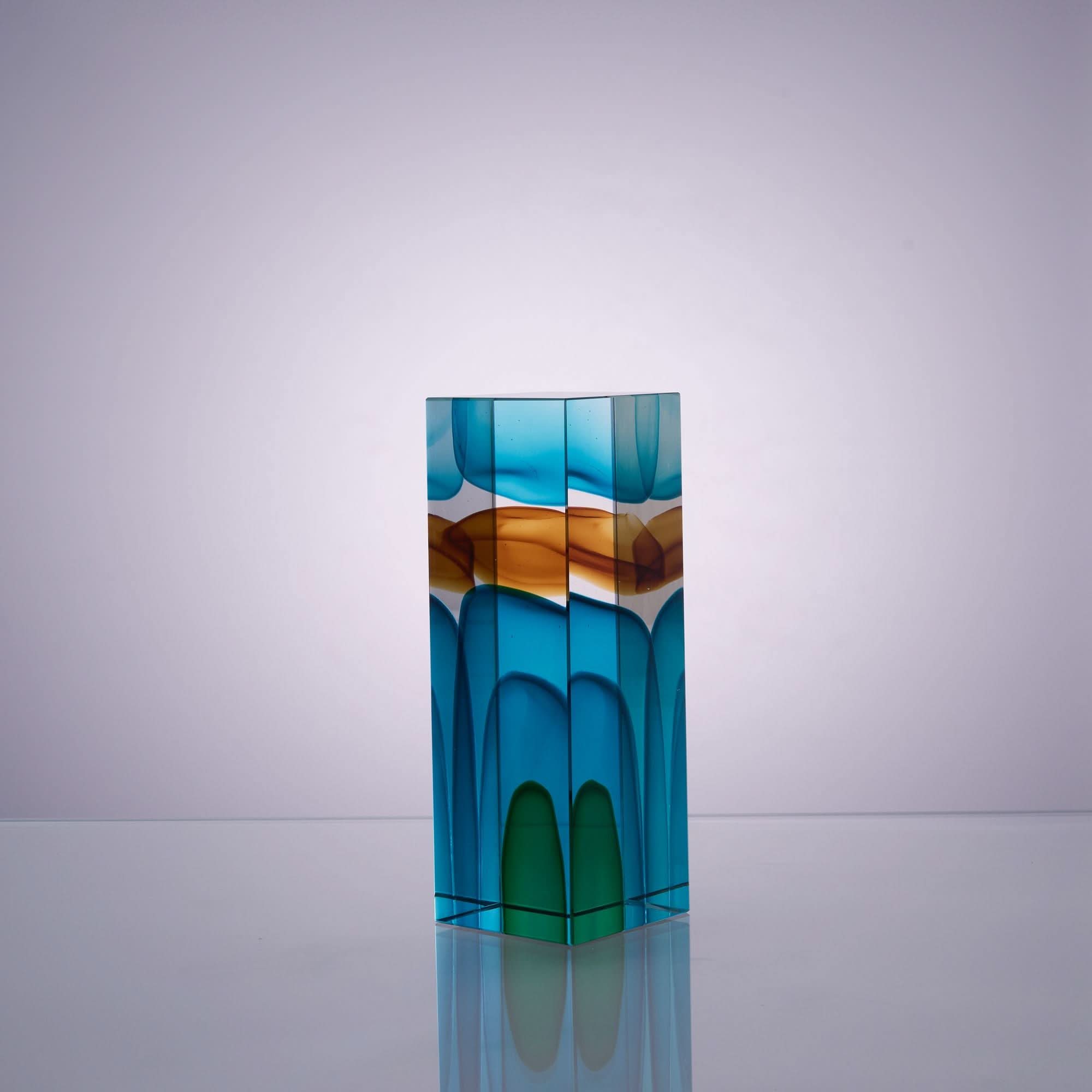Kaleidoscope--II Glass Sculpture