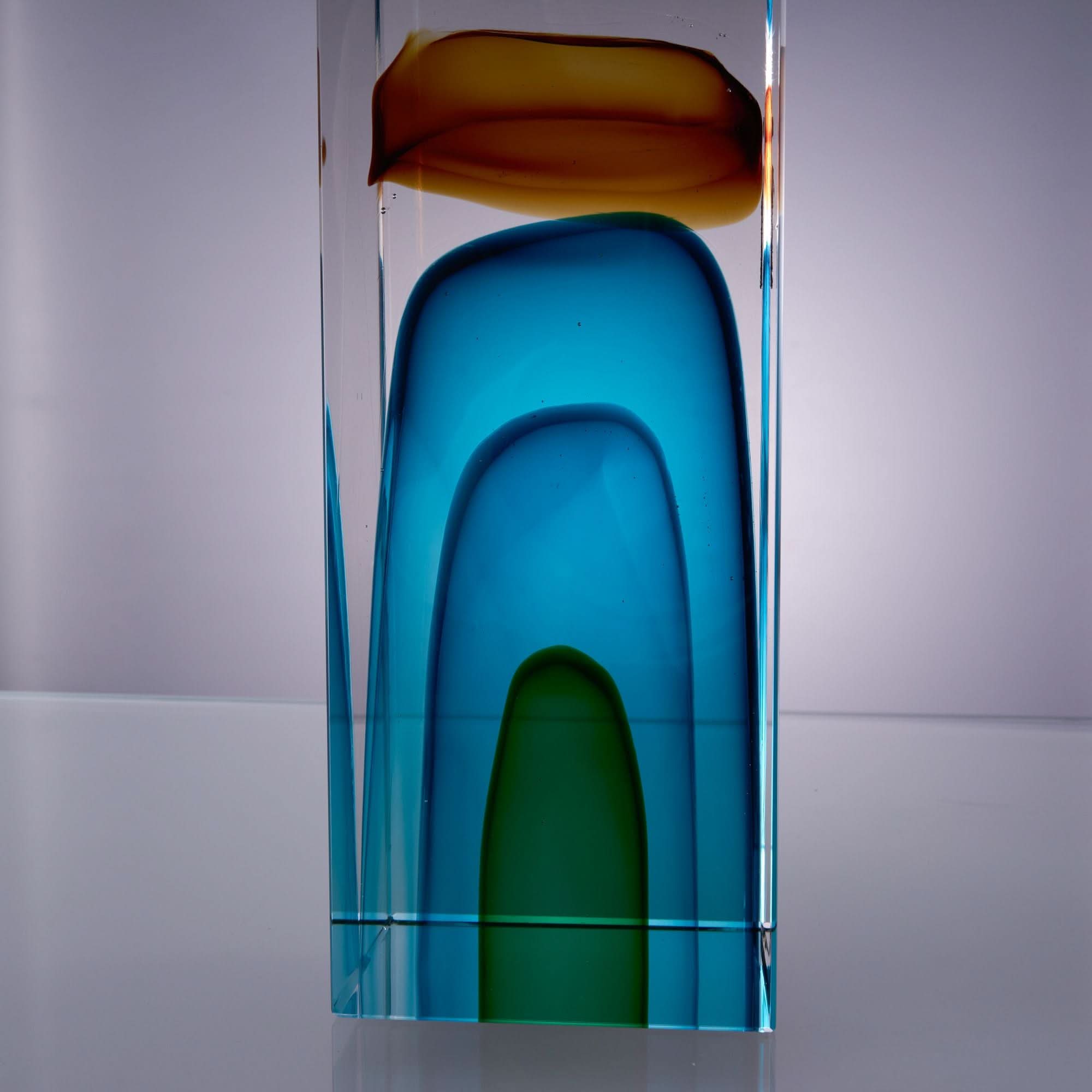 Kaleidoscope--II Glass Sculpture