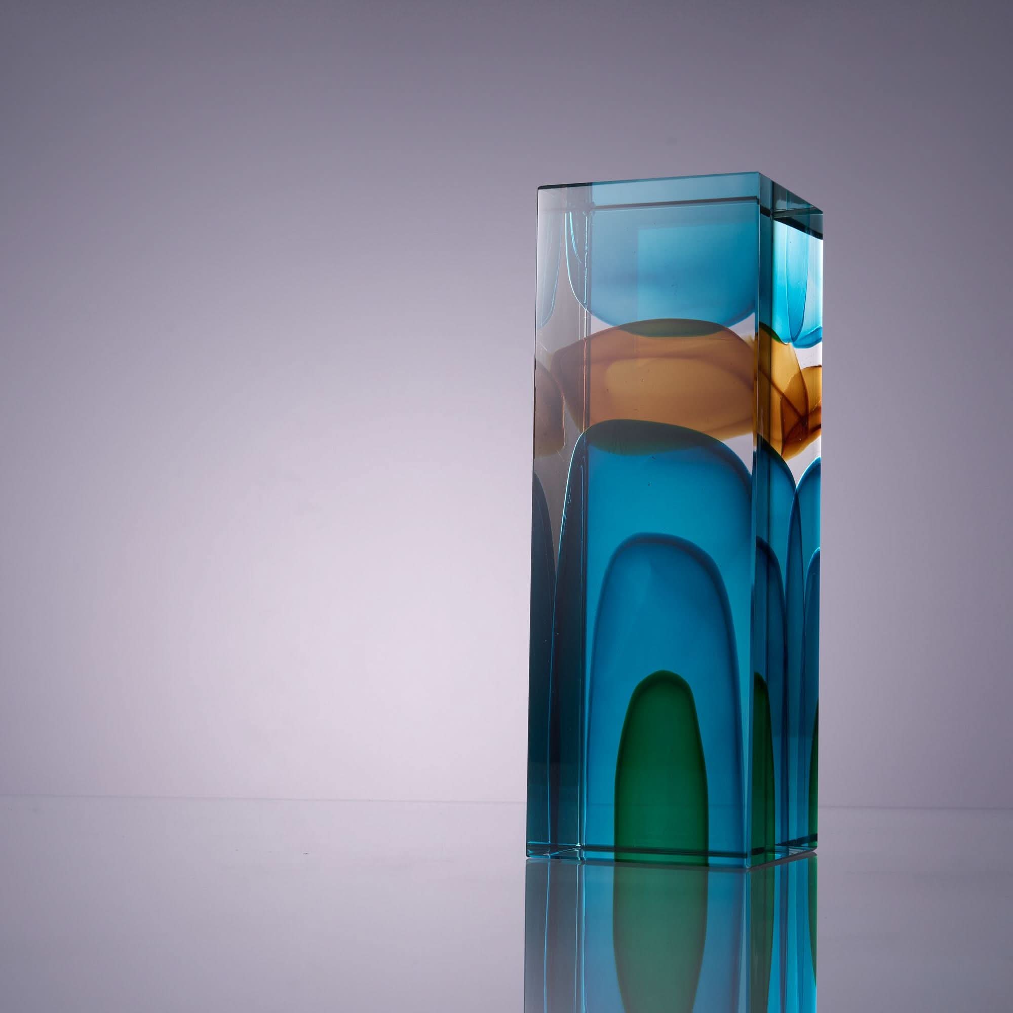 Kaleidoscope--II Glass Sculpture