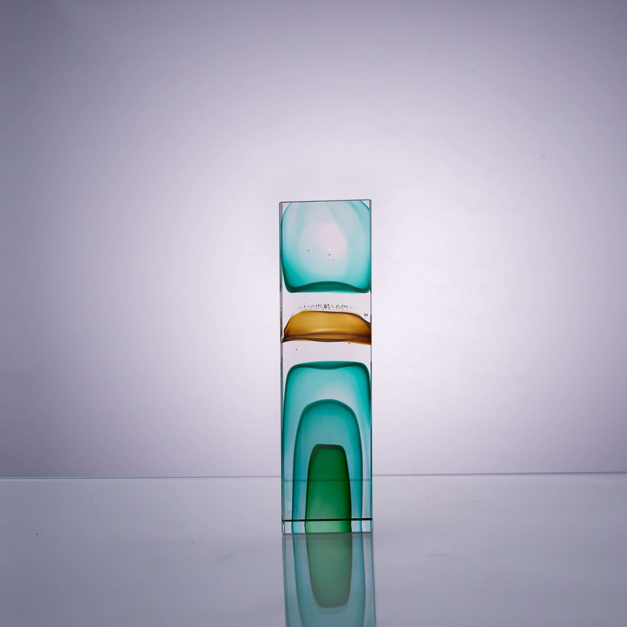 Kaleidoscope--III Glass Sculpture