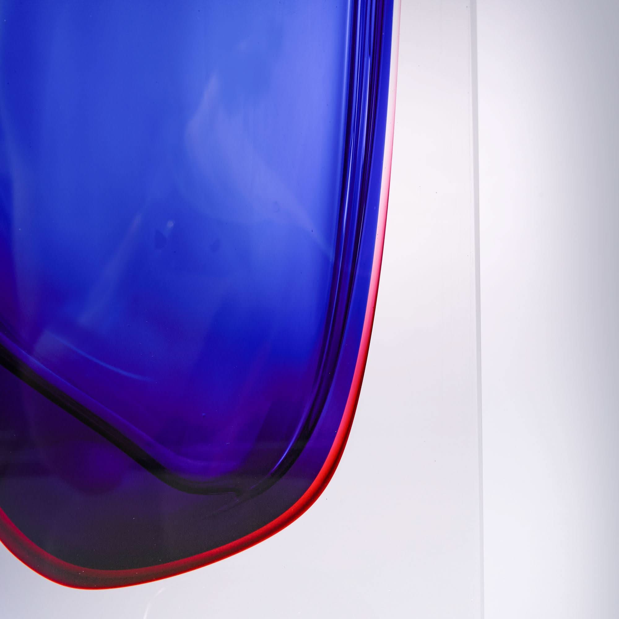Atemporal--Purple-T Glass Sculpture