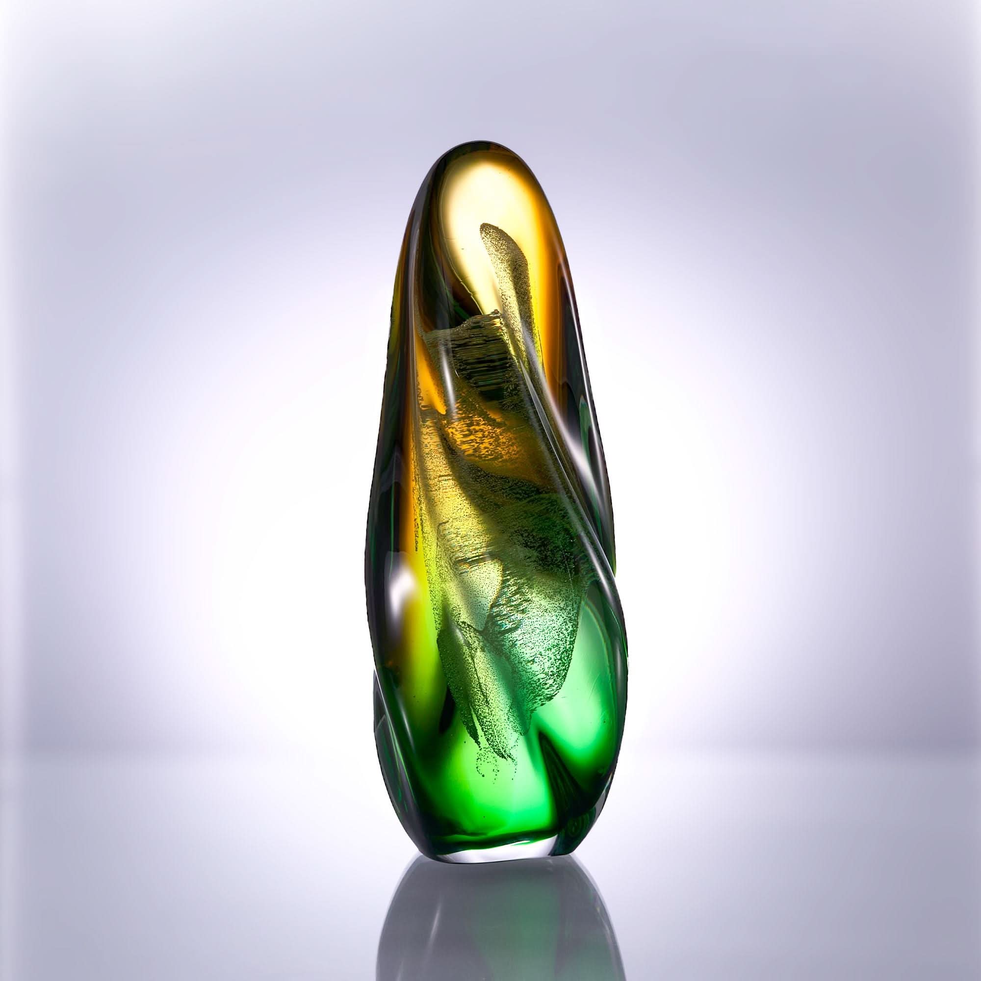 Moon Rainbow--I Glass Sculpture