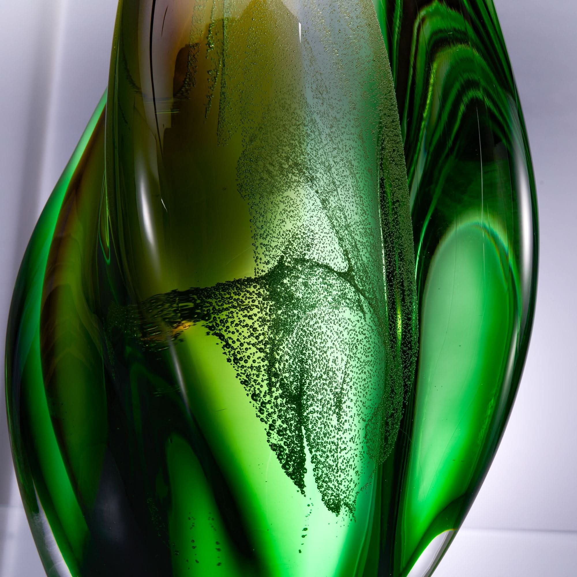 Moon Rainbow--I Glass Sculpture