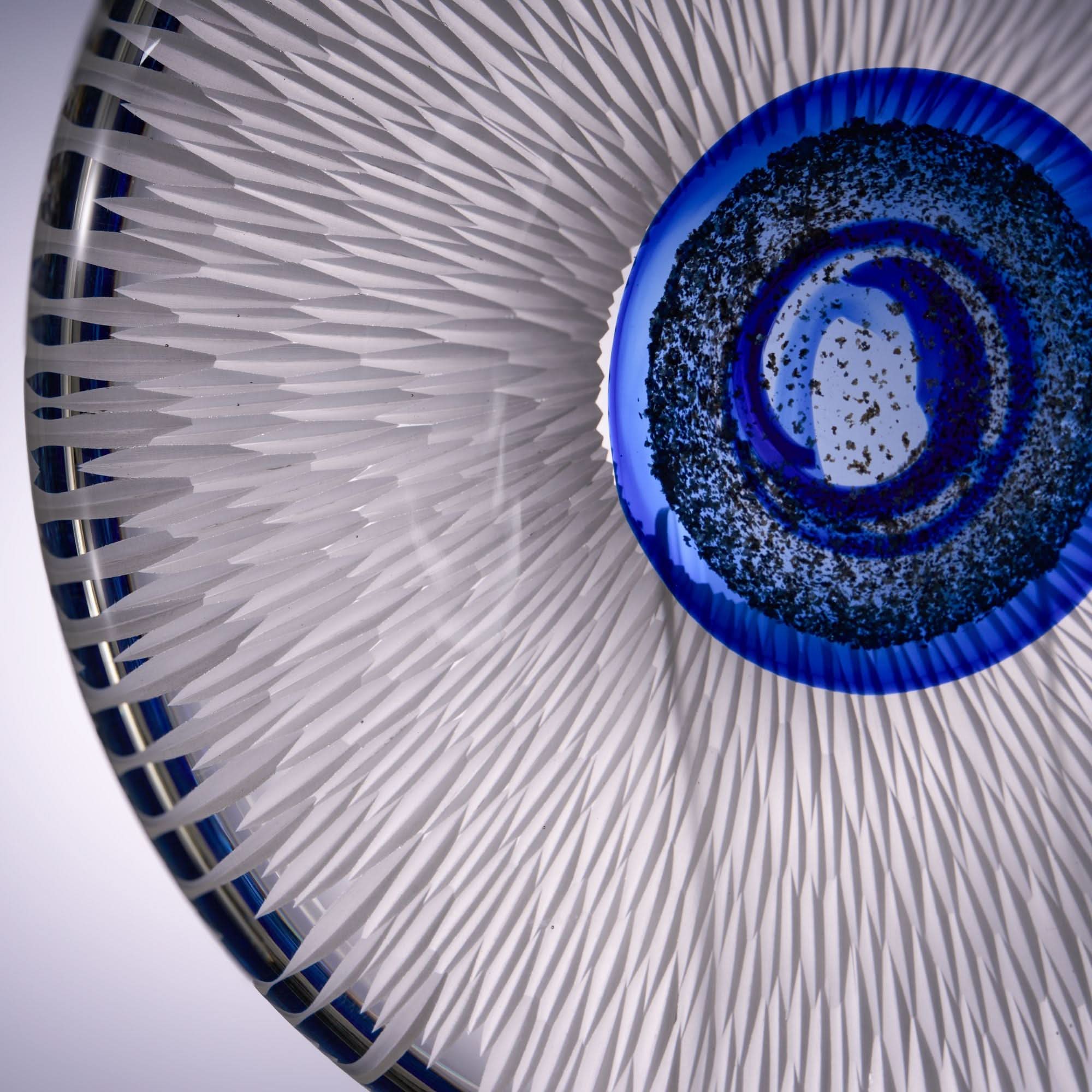 Ethereal Radiance Glass Sculpture