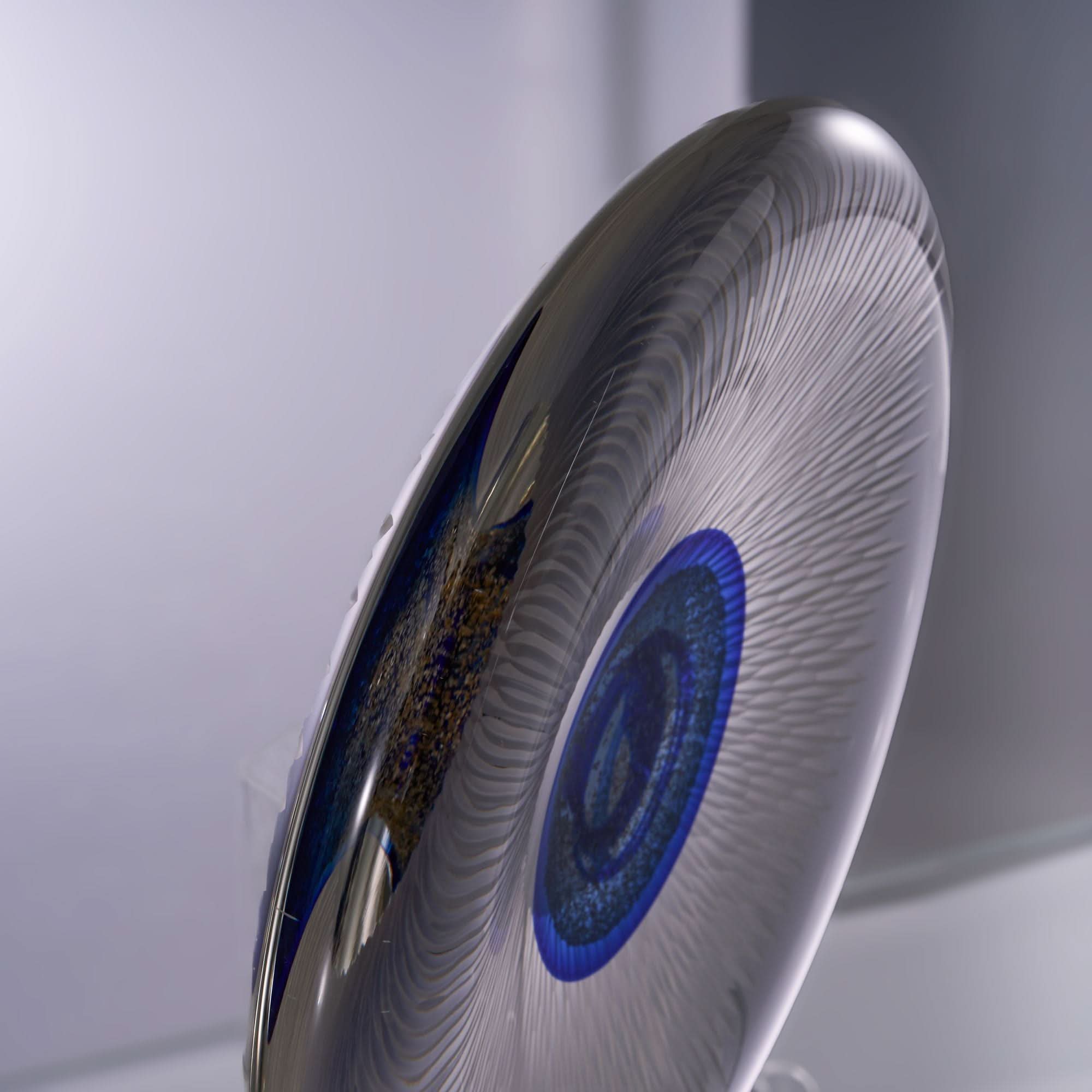 Ethereal Radiance Glass Sculpture