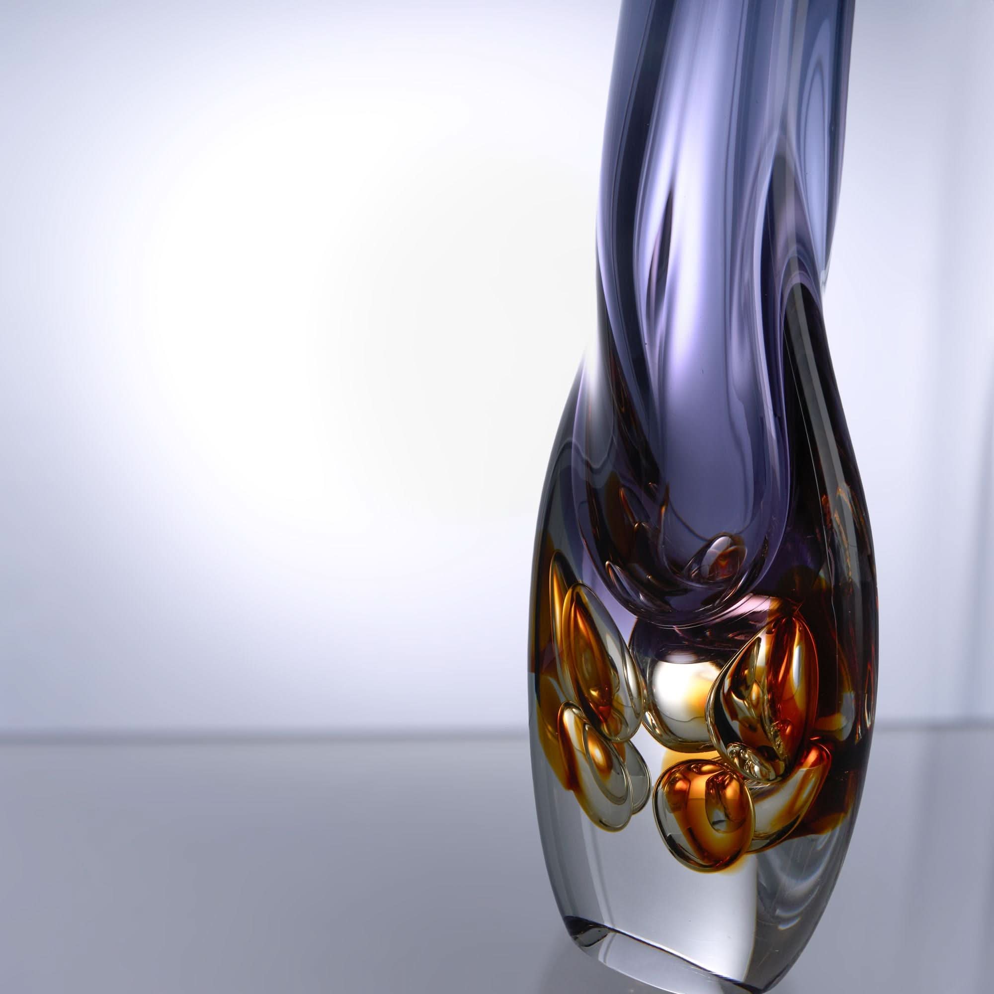 Dance of the Fish Glass Sculpture