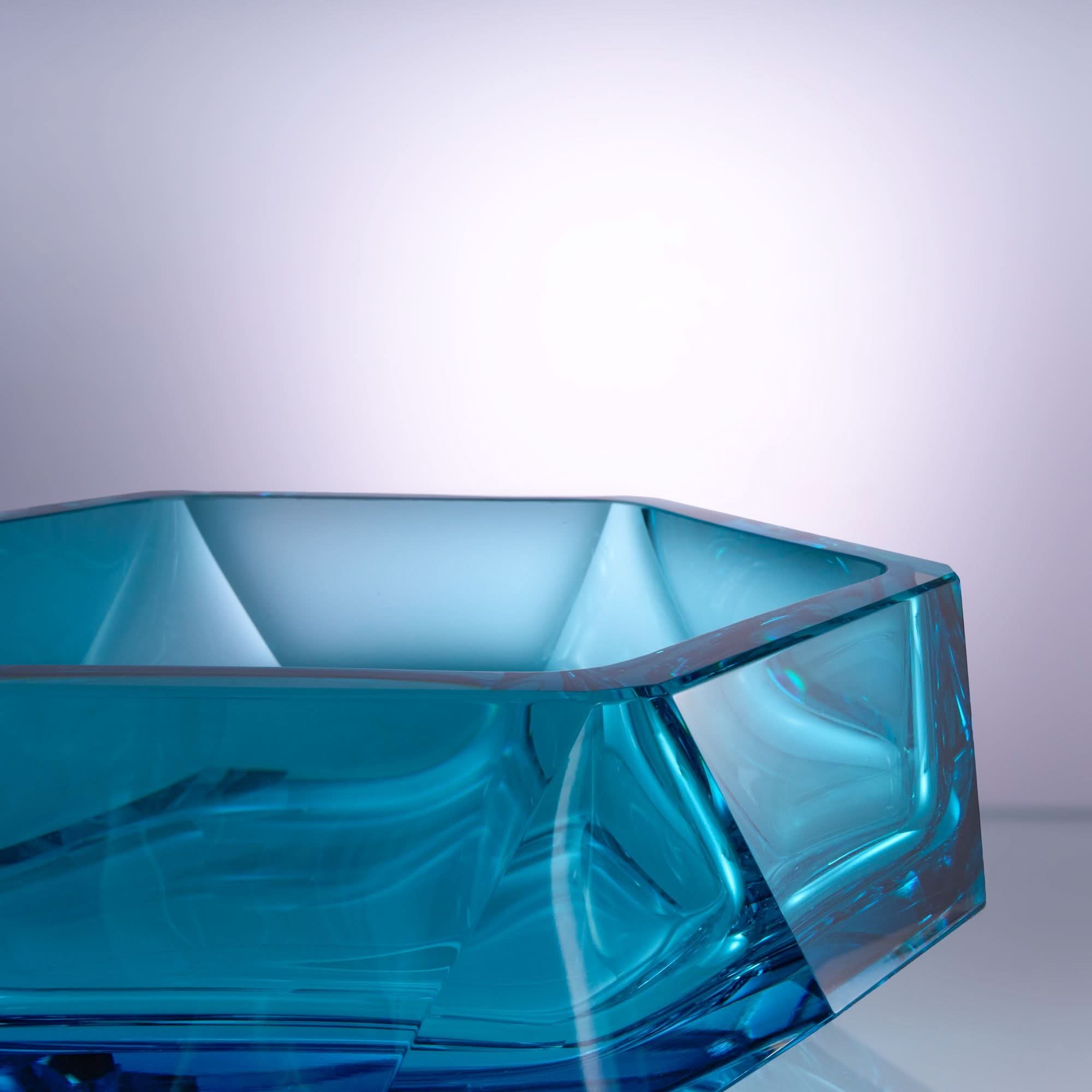 Poseidon's Gem Glass Sculpture