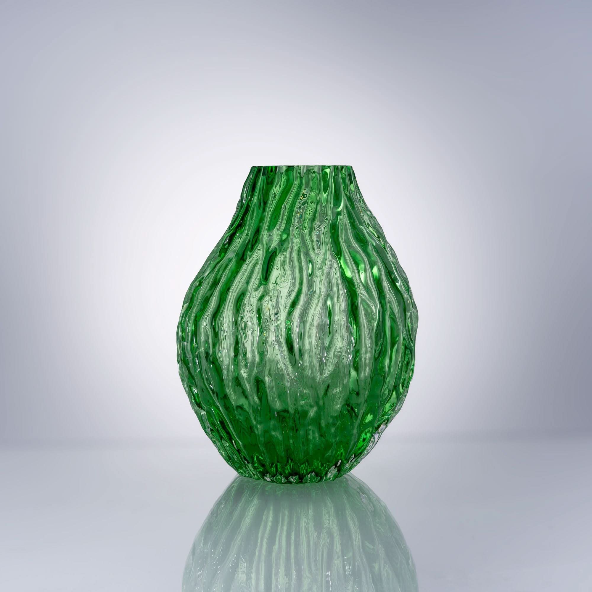 Emerald Grove--T Glass Sculpture