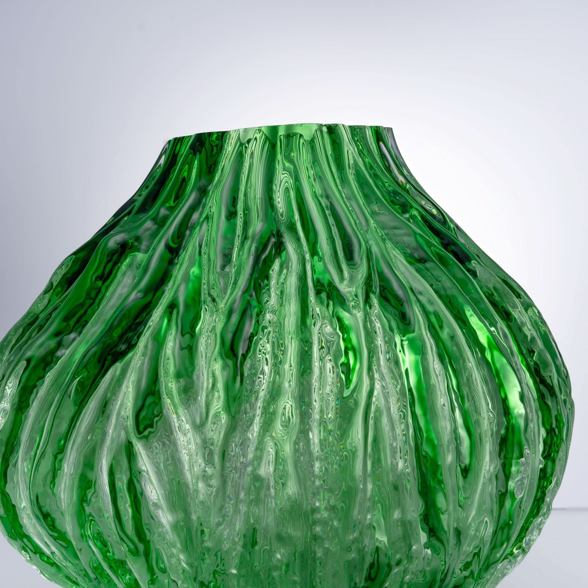 Emerald Grove--S Glass Sculpture