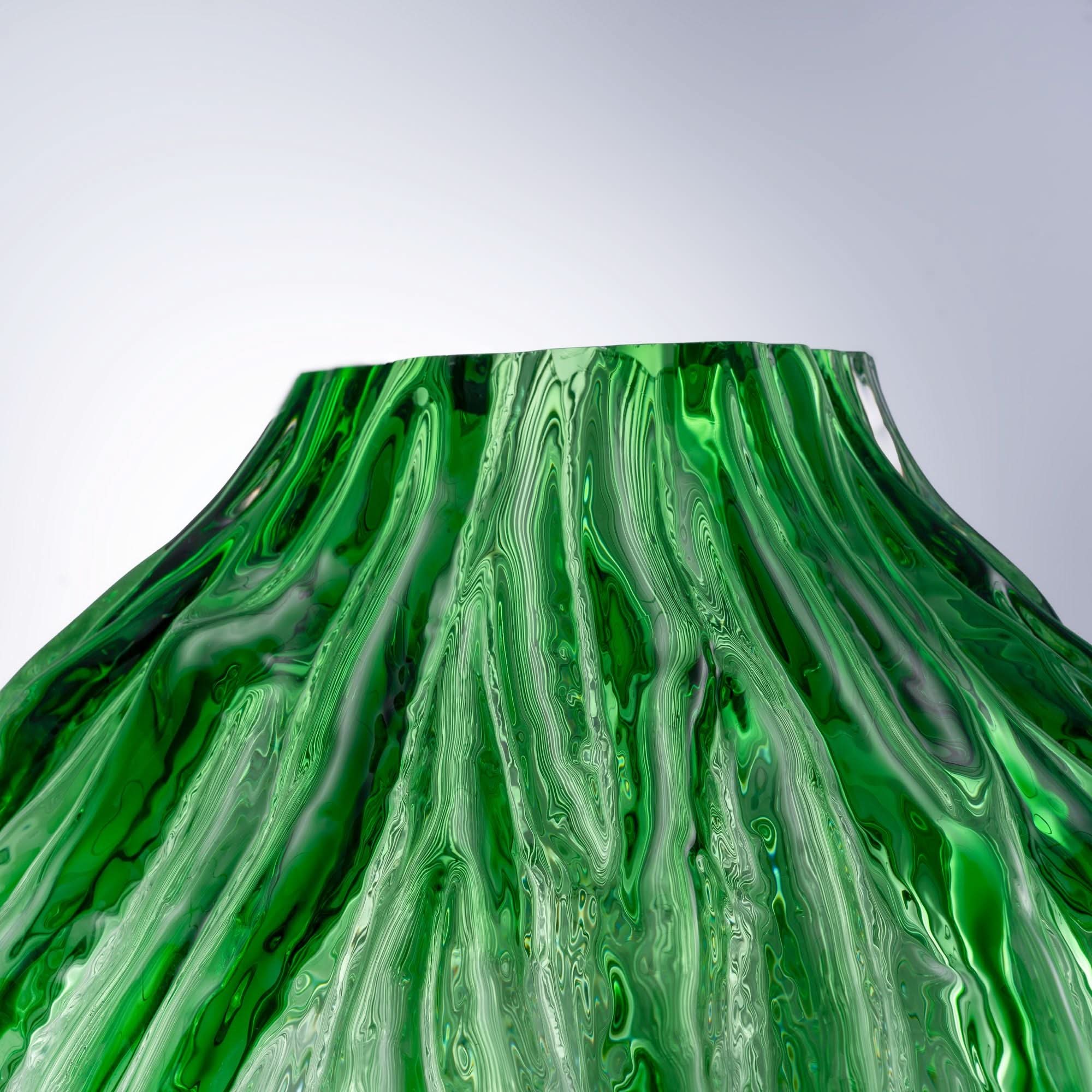 Emerald Grove--S Glass Sculpture
