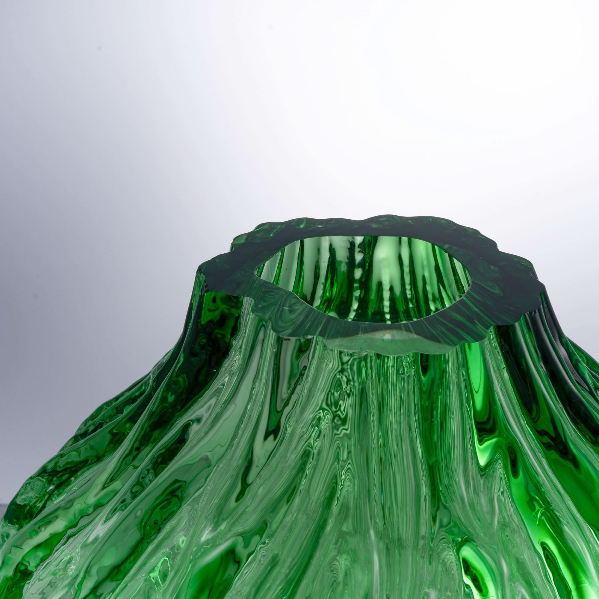 Emerald Grove--S Glass Sculpture