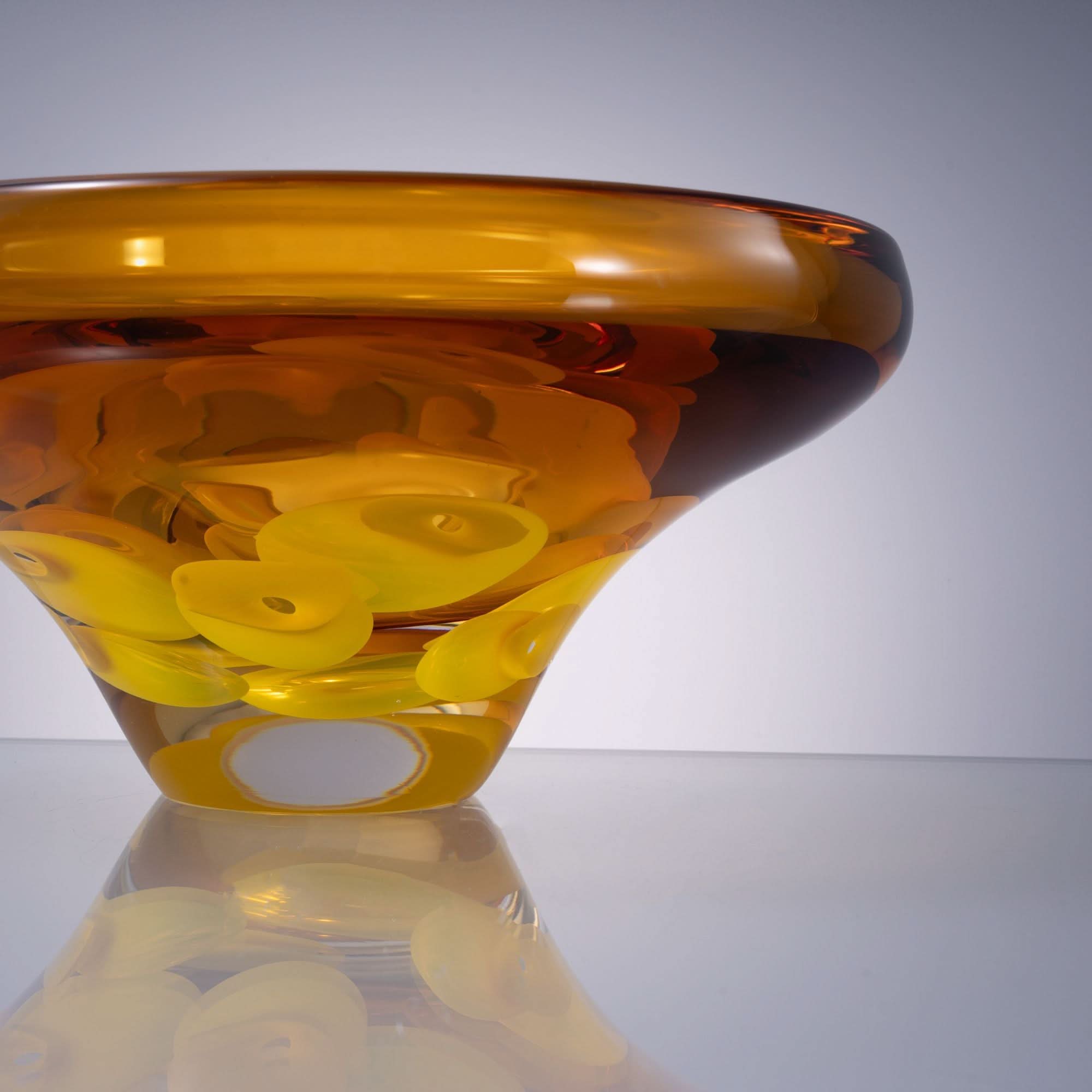 Aurora's Dew Glass Sculpture