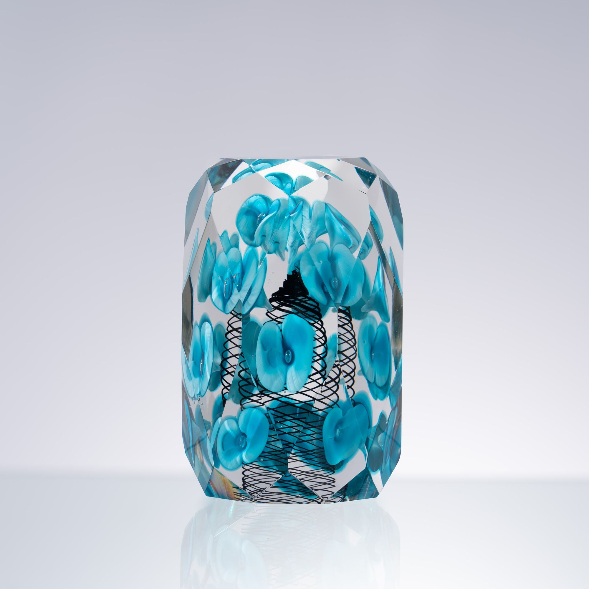 Blossom--crysflare--glass art sculpture--crystal1