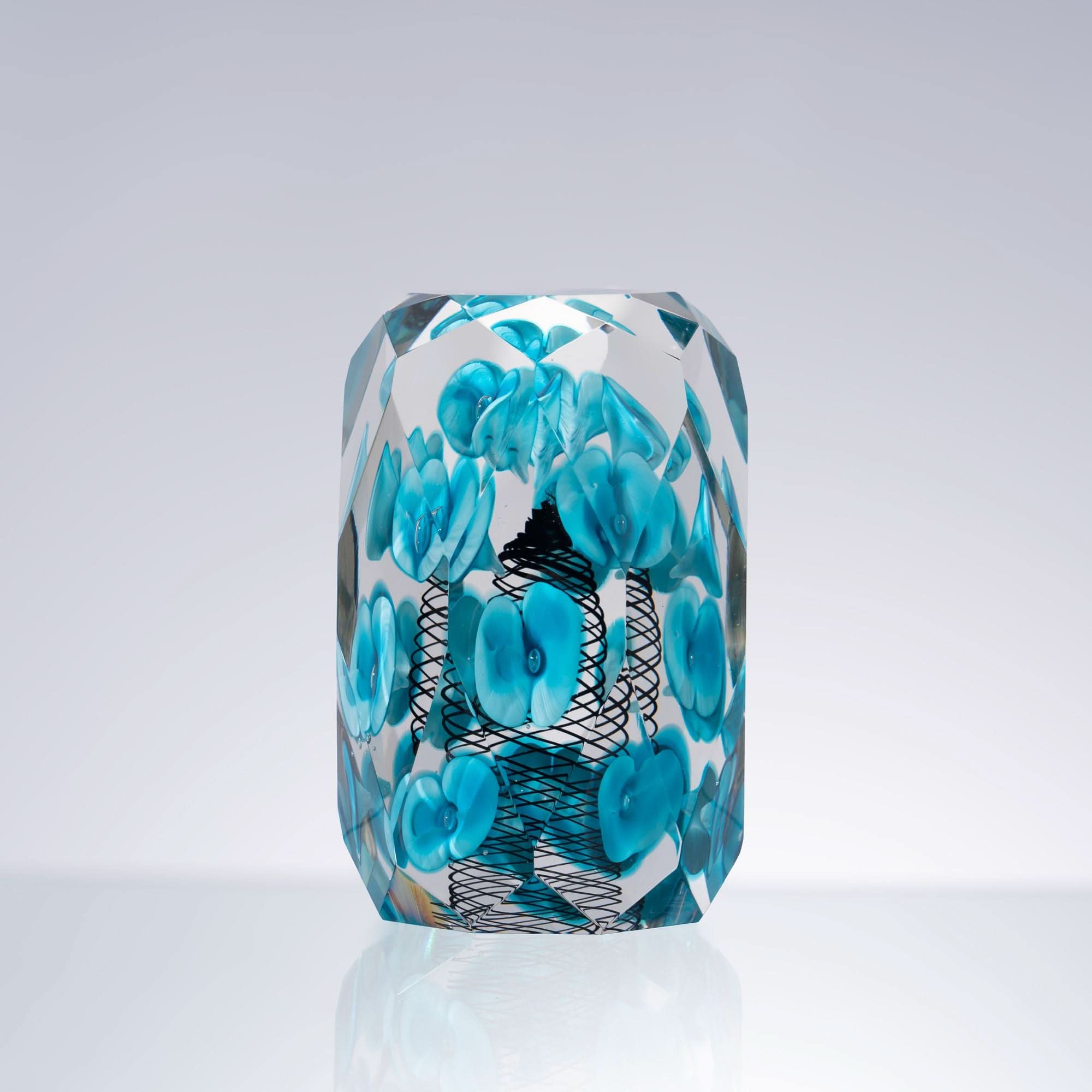 Blossom--crysflare--glass art sculpture--crystal1
