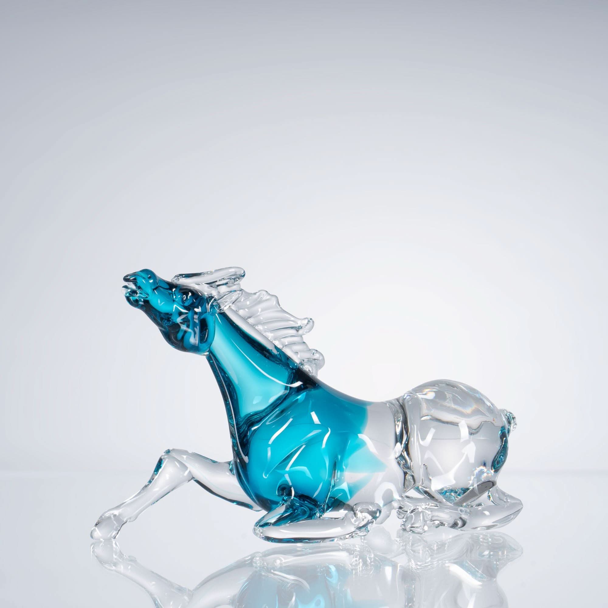Cyllaros--II Glass Sculpture