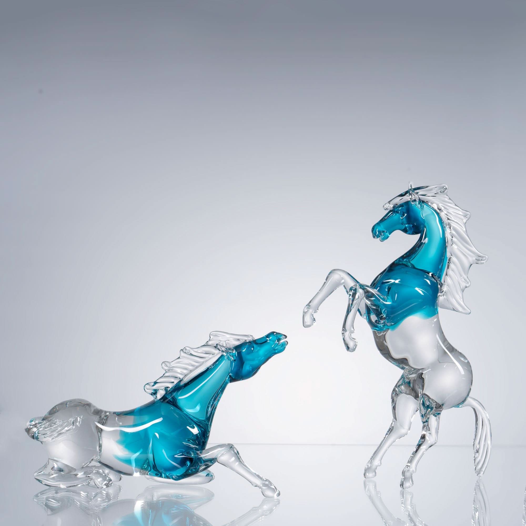 Cyllaros--II Glass Sculpture