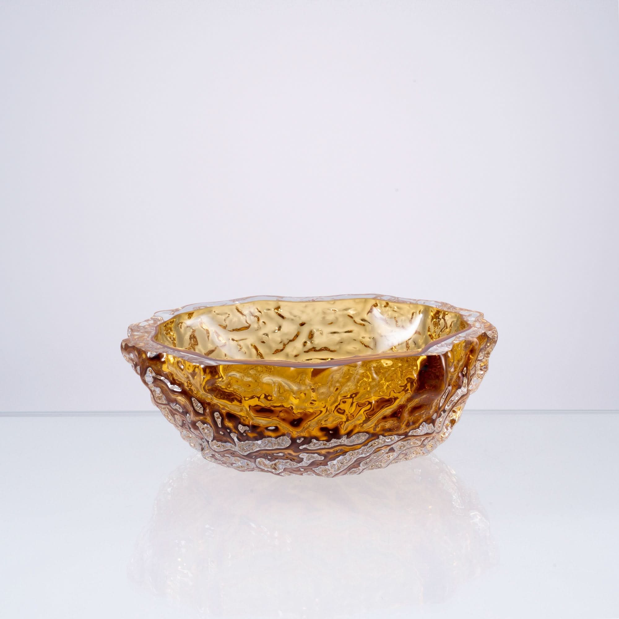 Amber Spring Glass Sculpture