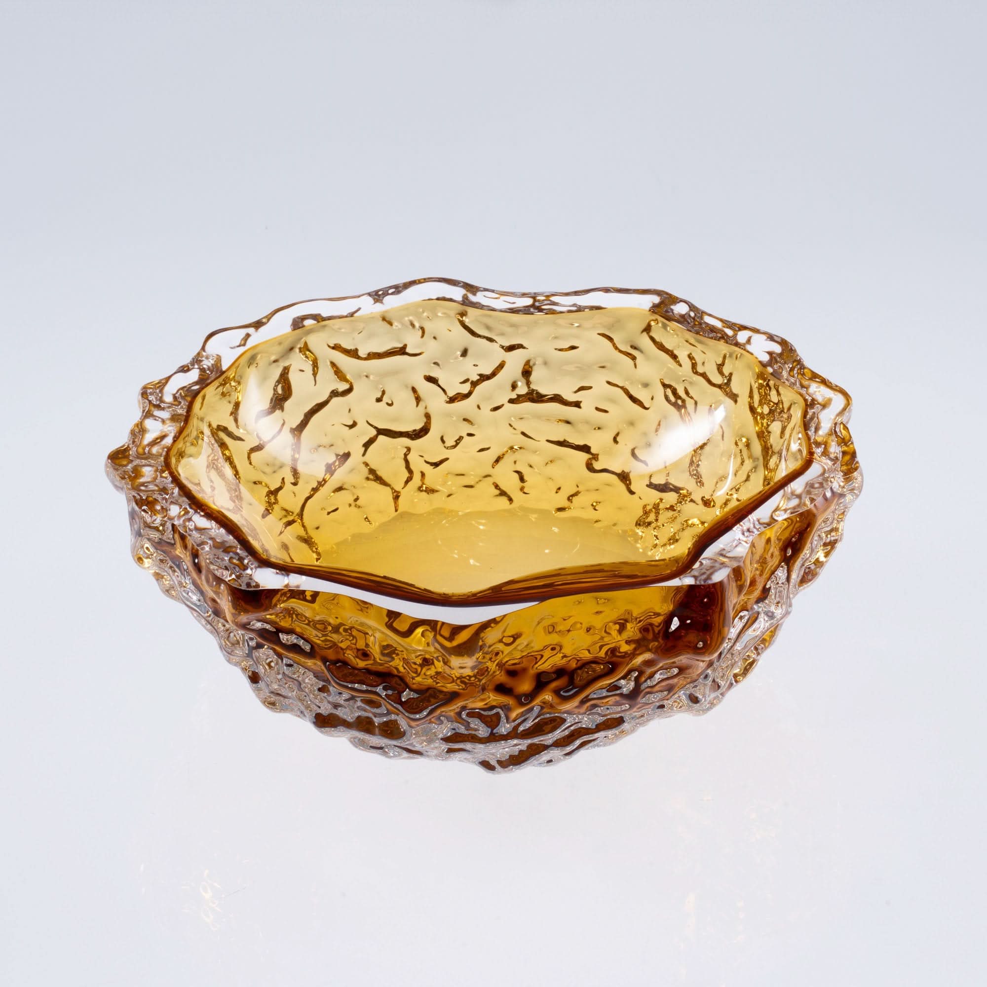 Amber Spring Glass Sculpture