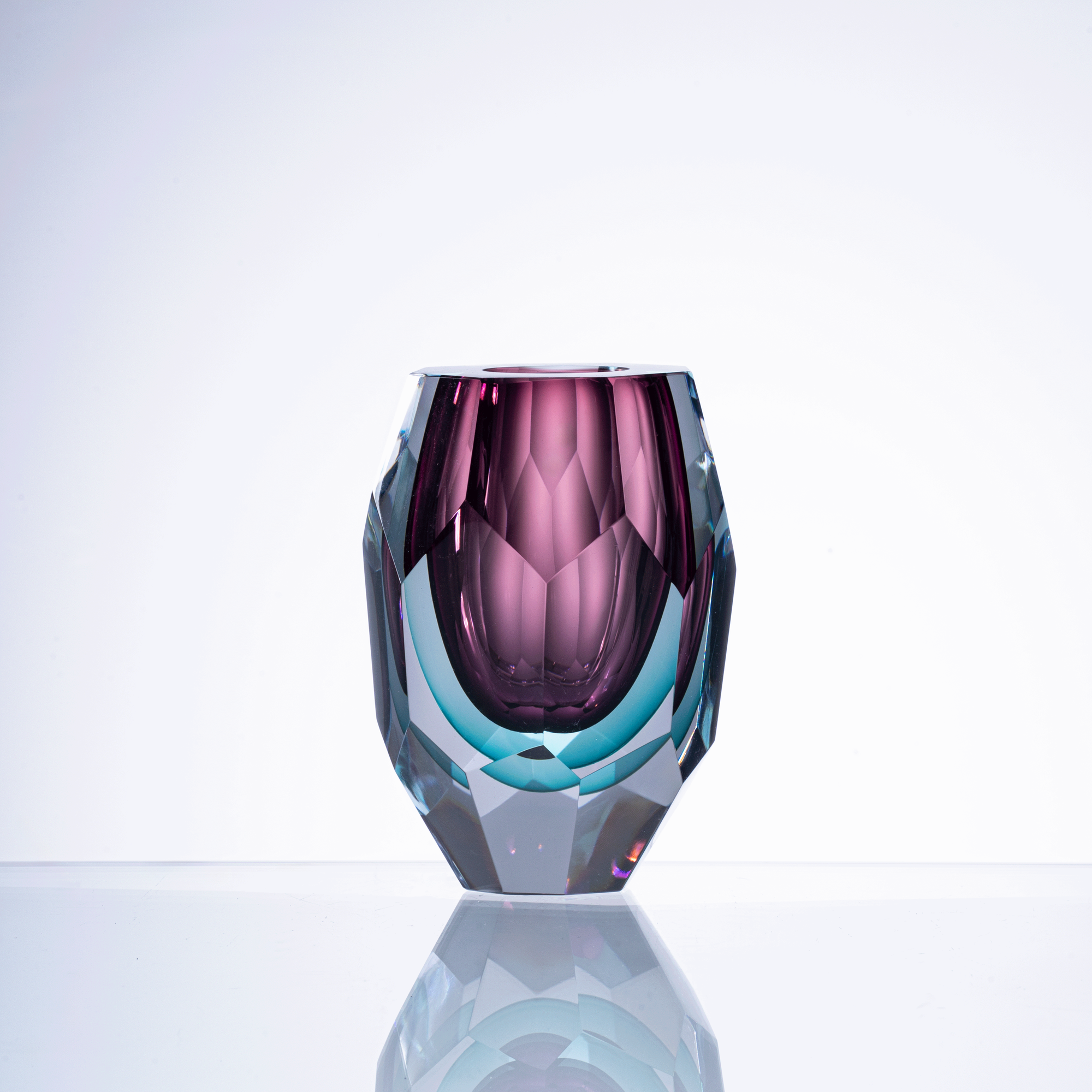 Crystal Resonance Glass Sculpture