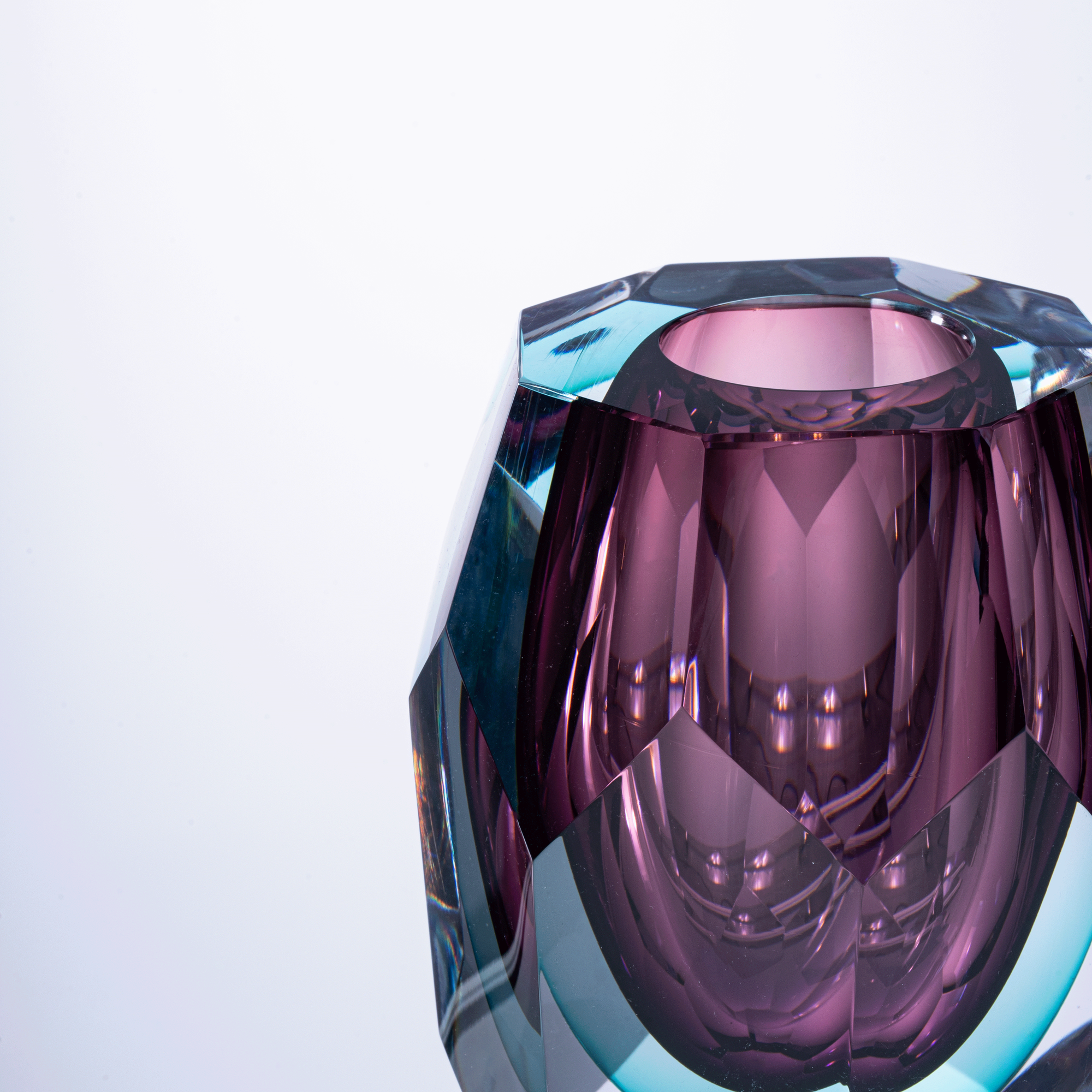 Crystal Resonance Glass Sculpture