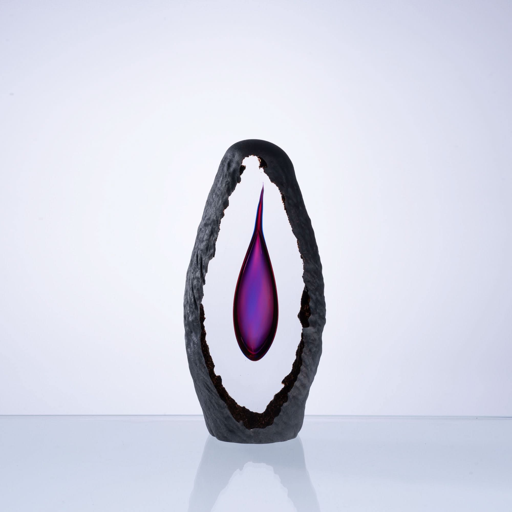 Spring in the Cave--I Glass Sculpture