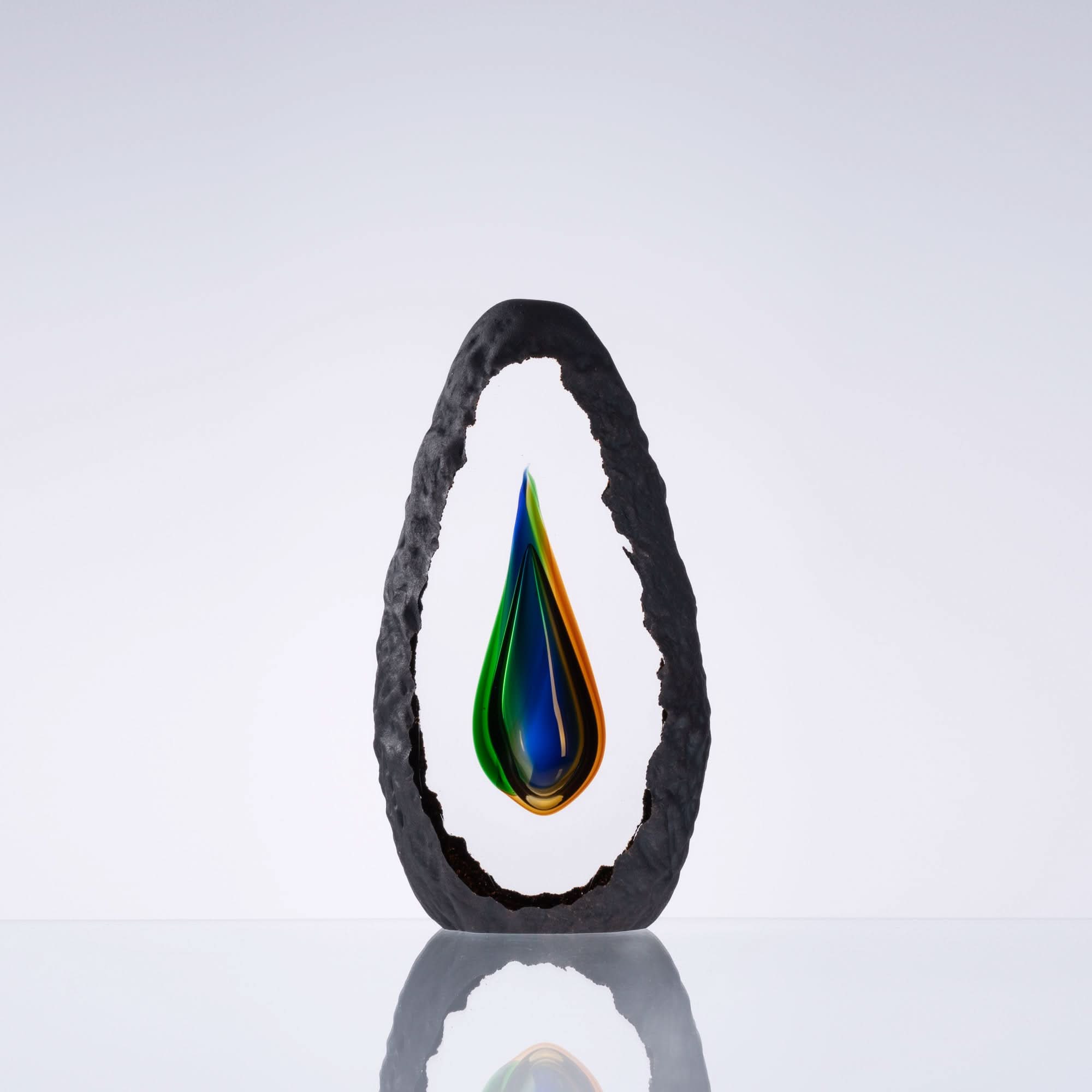 Spring in the Cave--II Glass Sculpture
