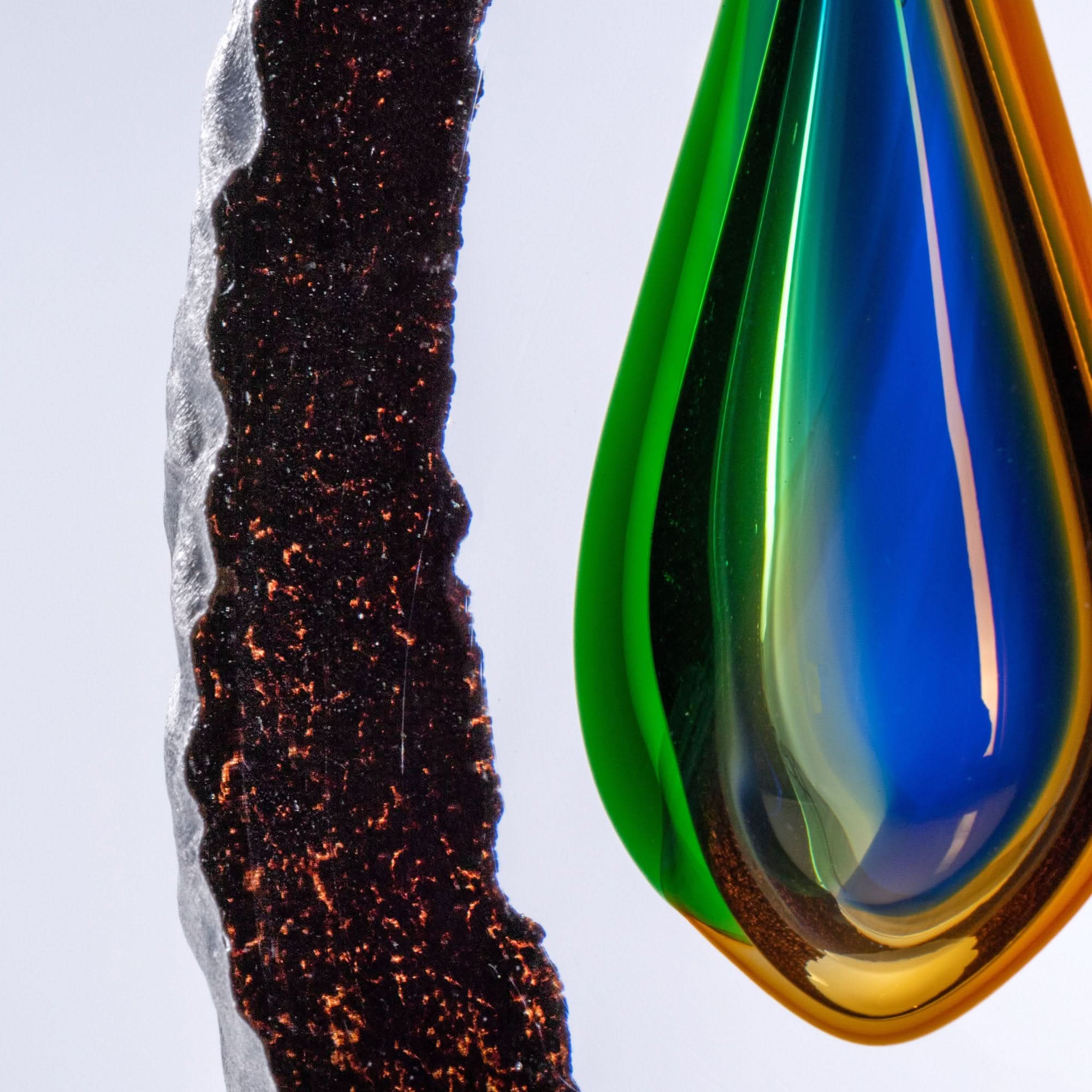Spring in the Cave--II Glass Sculpture