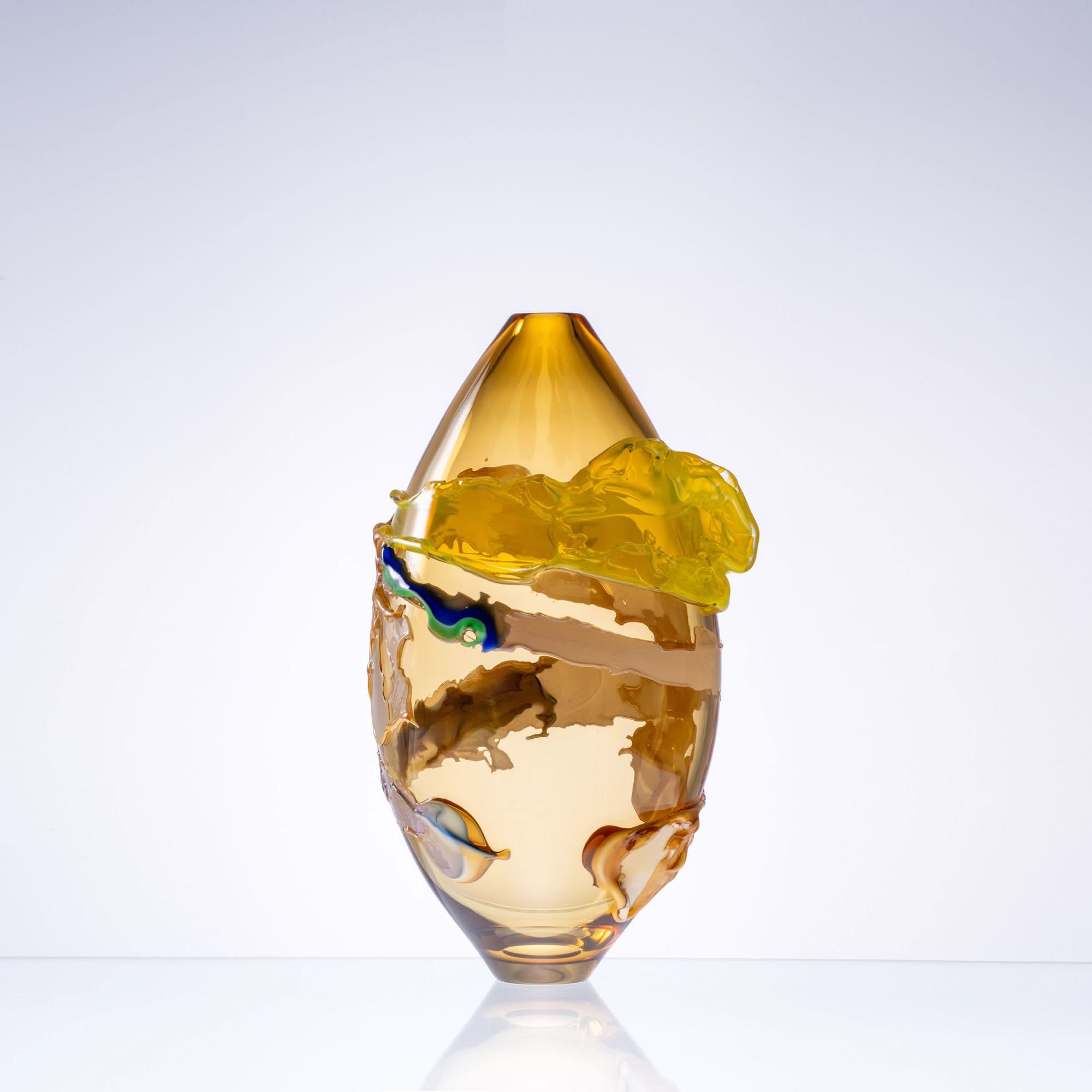 Luminous Flow Glass Sculpture