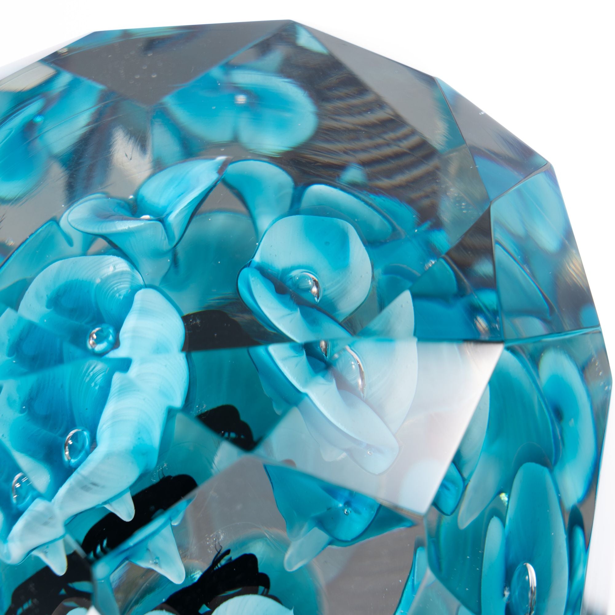 Blossom--crysflare--glass art sculpture--crystal2