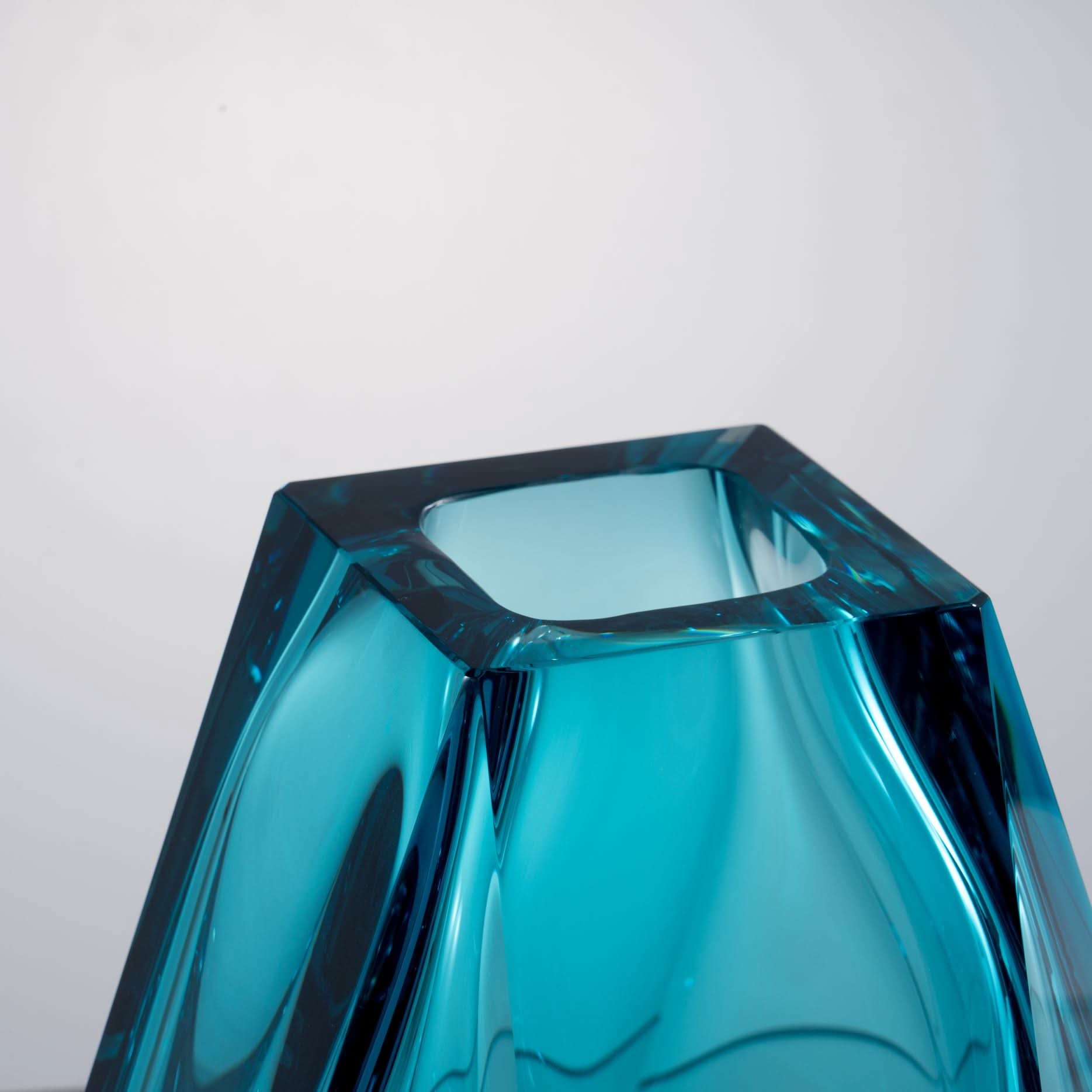 Poseidon's Gem Glass Sculpture