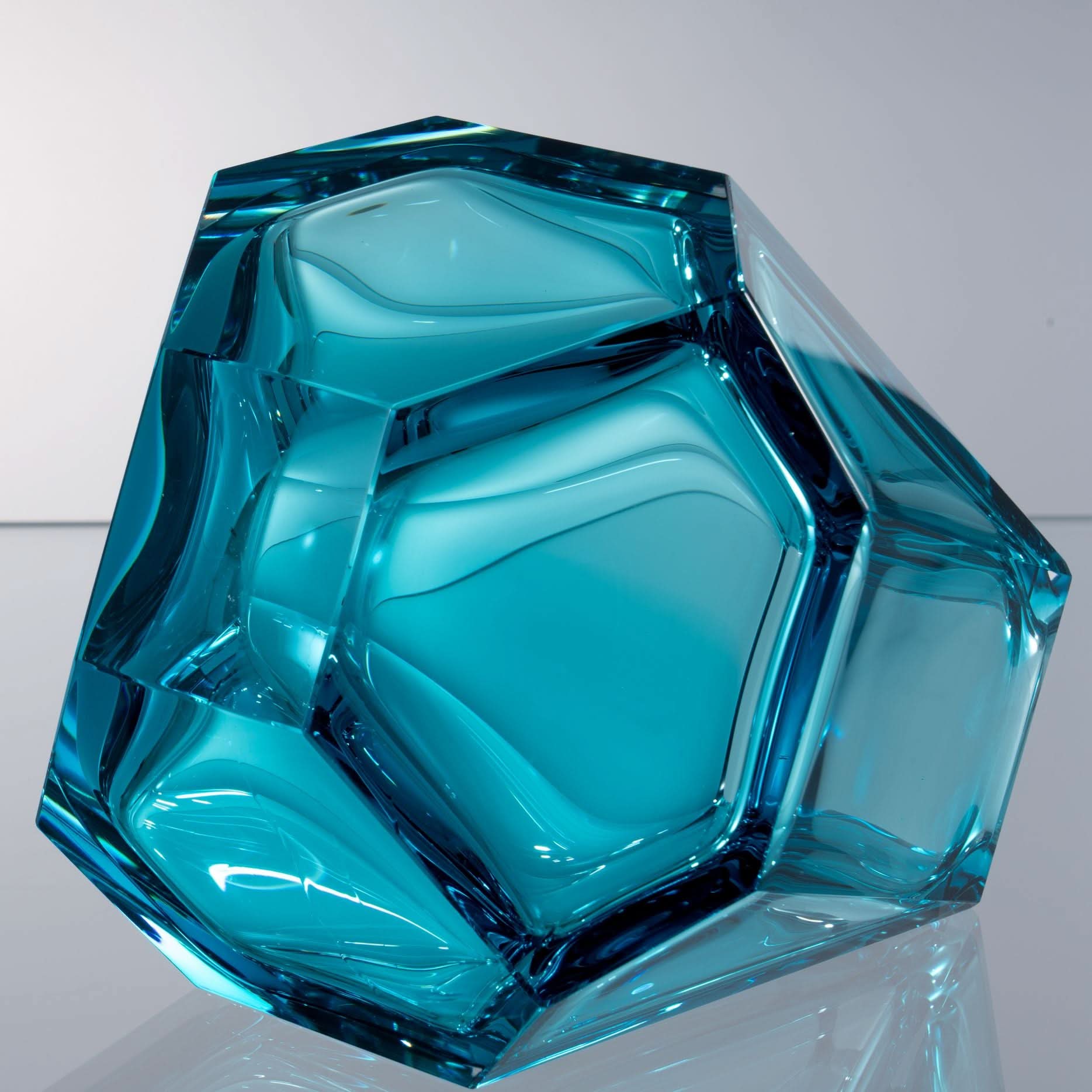 Poseidon's Gem Glass Sculpture