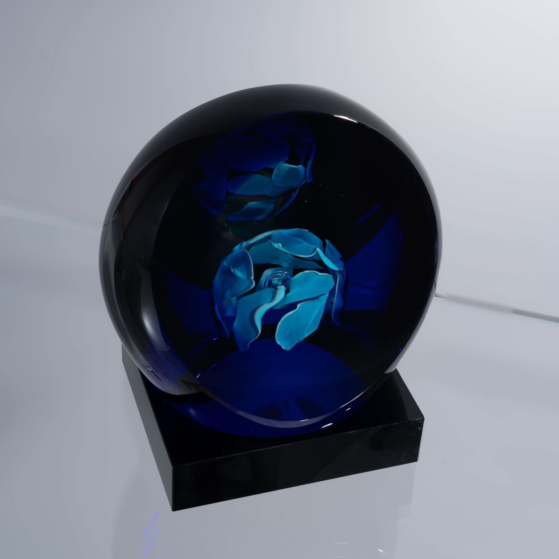 Cosmic Tide Glass Sculpture
