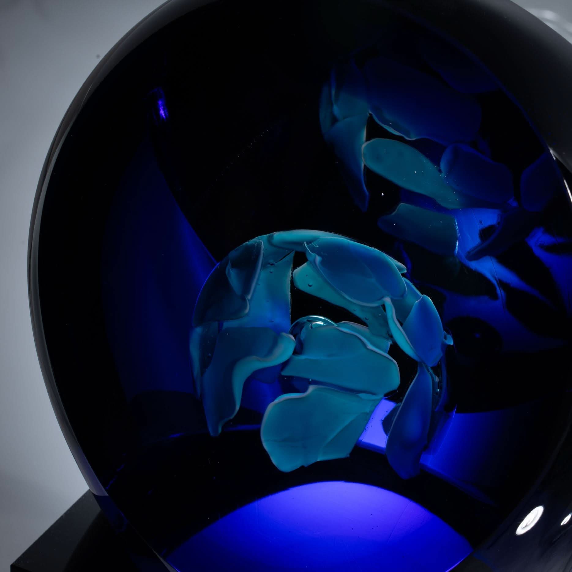 Cosmic Tide Glass Sculpture