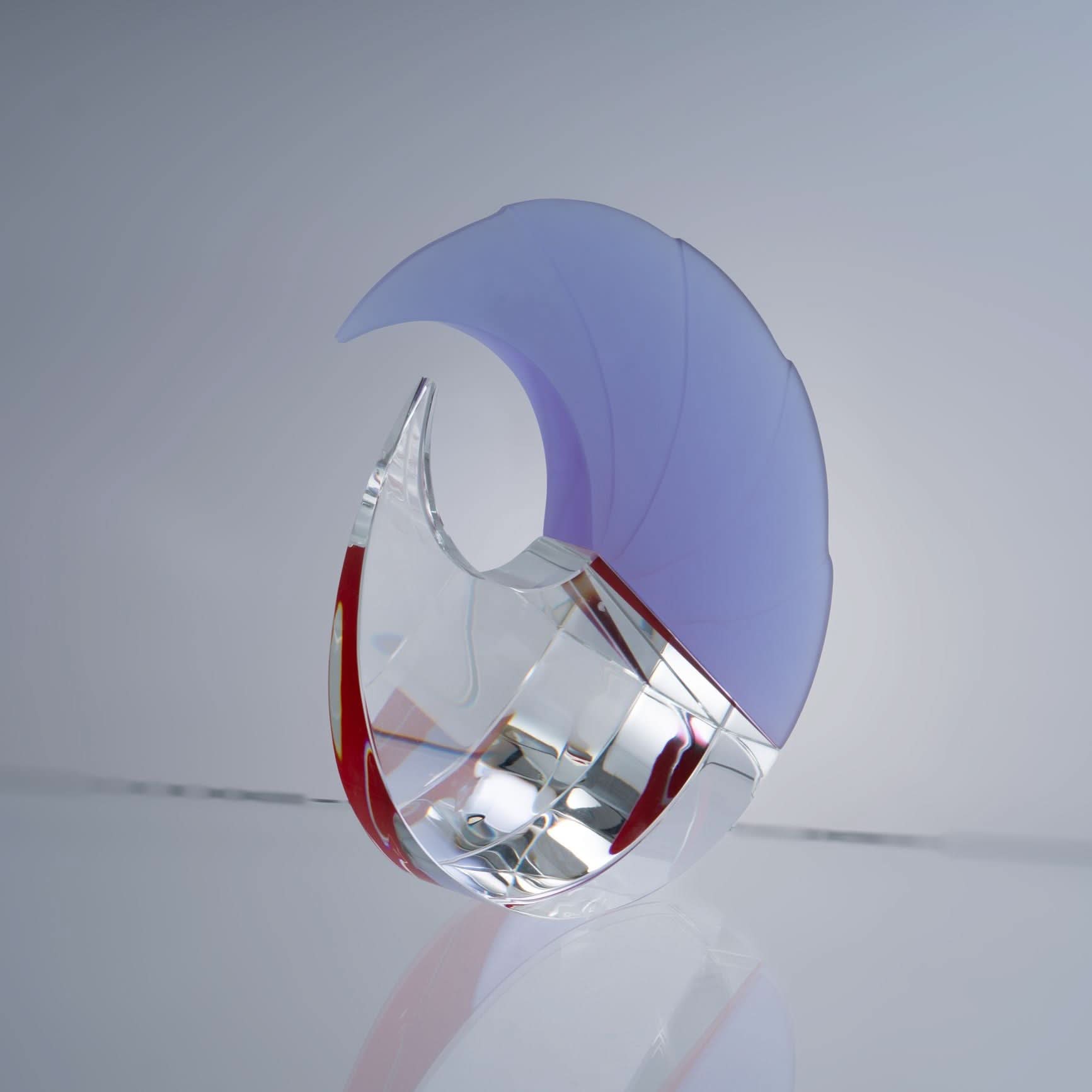 Moonlit Dream Glass Sculpture