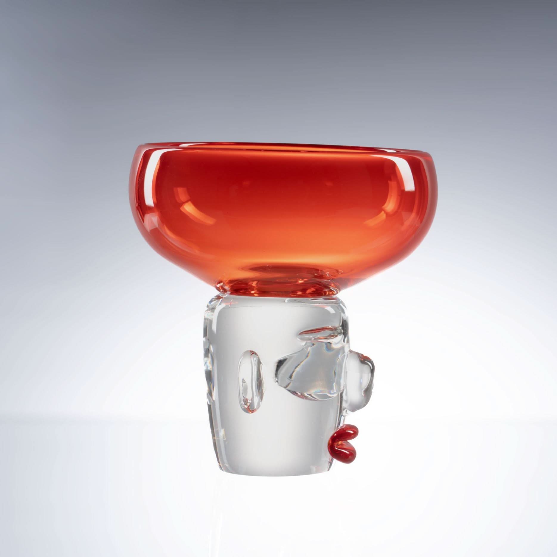 Harlequin’s Chalice Glass Sculpture