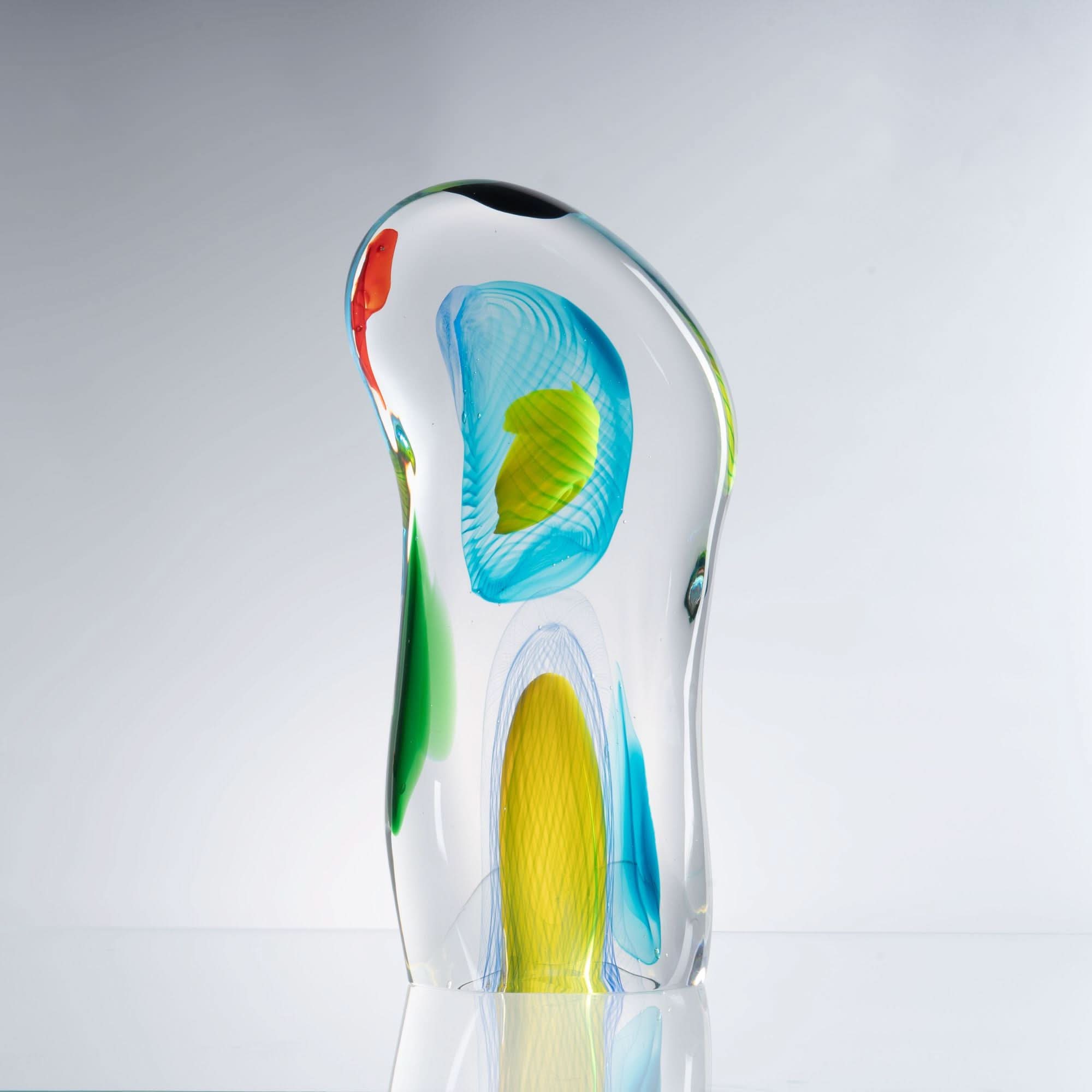 Color Symphony Glass Sculpture