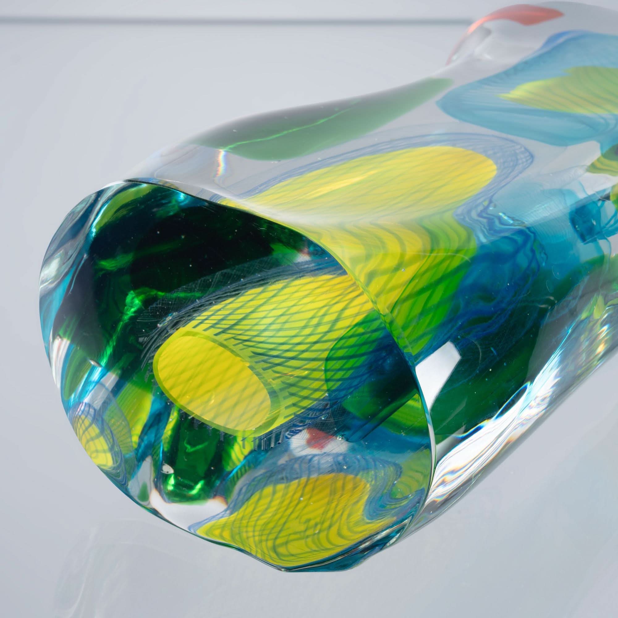 Color Symphony Glass Sculpture
